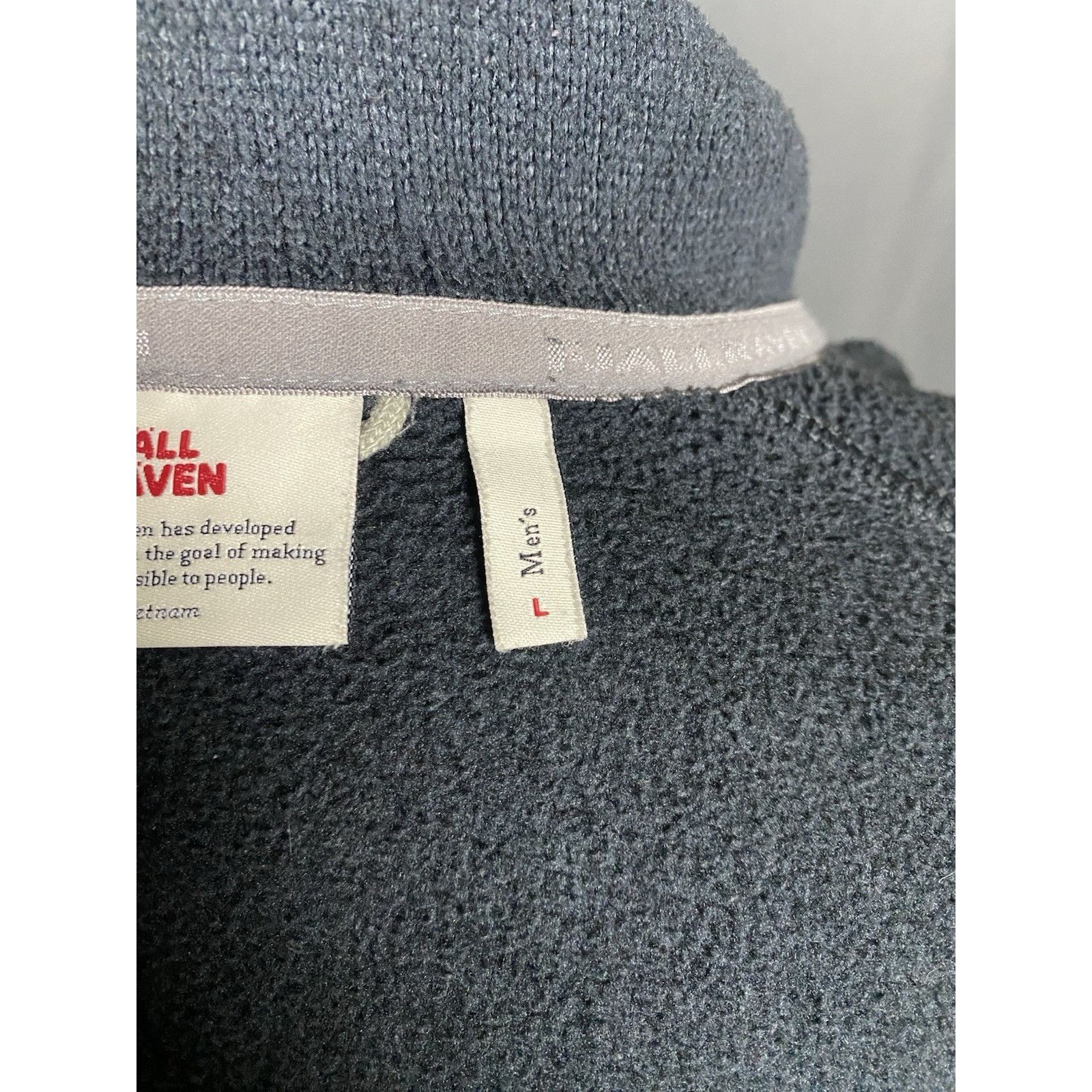 Fjallraven Fjallraven Buck Fleece Blue Full Zip Fleeced High Neck Sweat Size US L / EU 52-54 / 3 - 12 Thumbnail