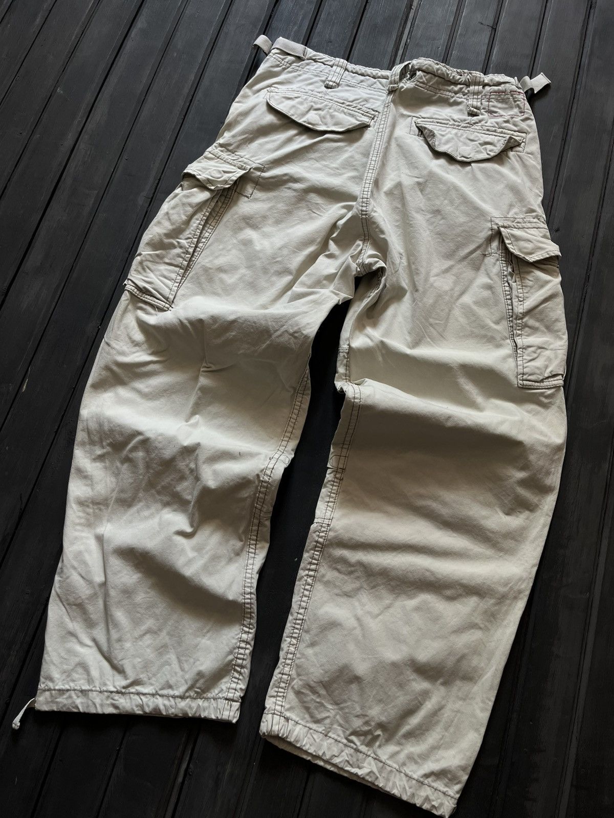 Hysteric Glamour VINTAGE 💥HYSTERIC GLAMOUR RICK OWENS STYLE BAGGY JEANS 90S Size US 32 / EU 48 - 2 Thumbnail