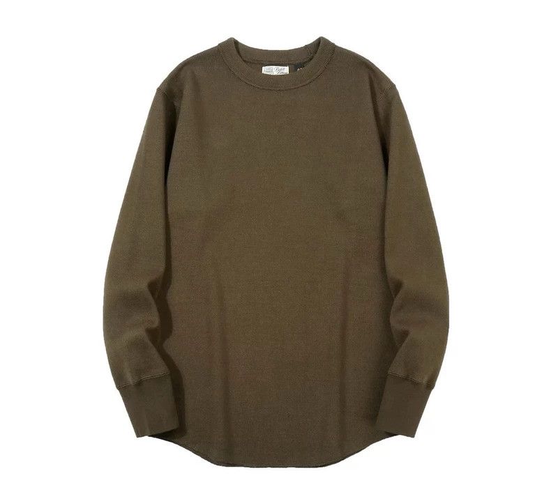 Freewheelers FREEWHEELERS POWER WEAR heavy-duty ribbed cotton round-nec Size US XS / EU 42 / 0 - 3 Thumbnail