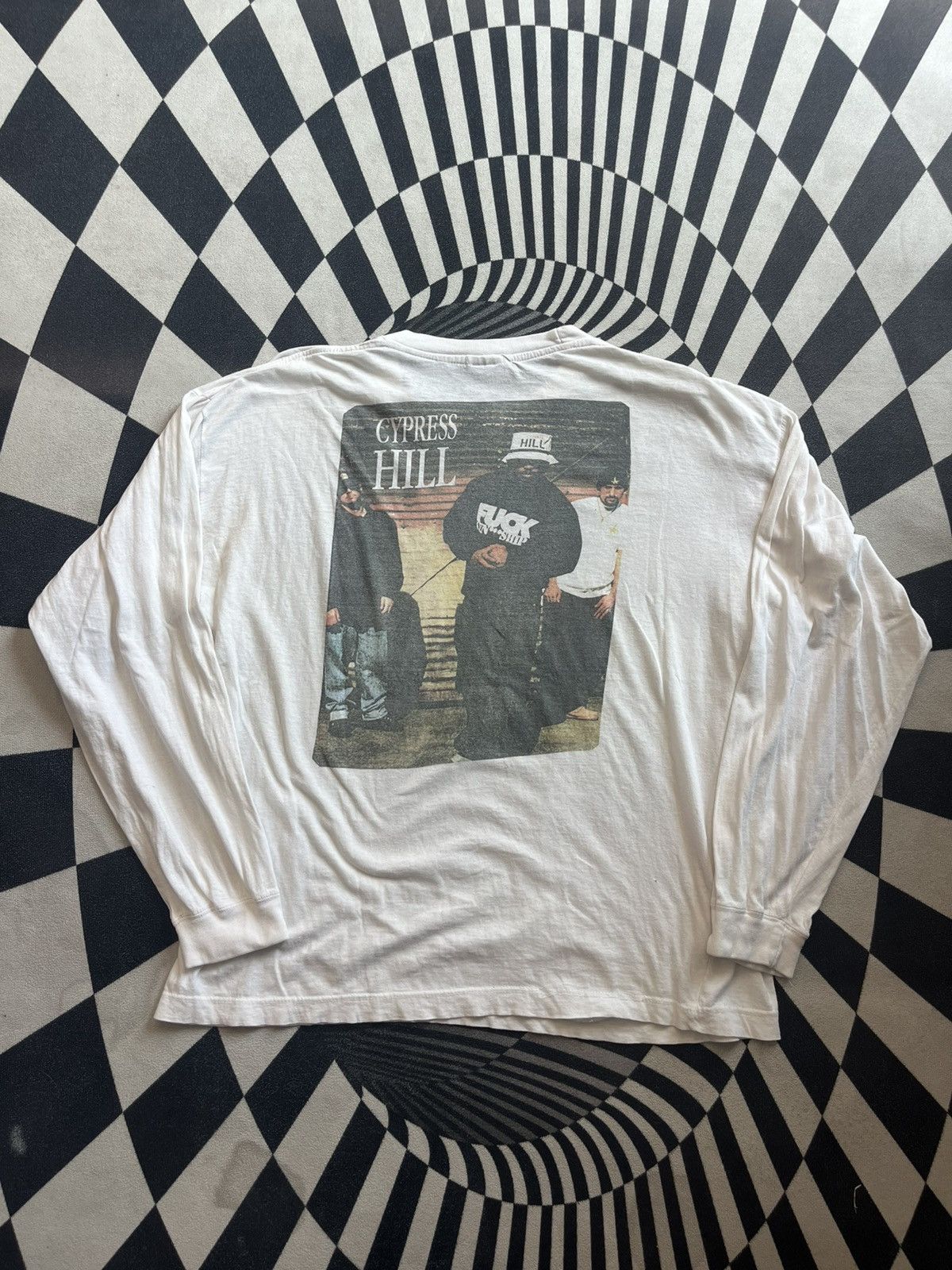 Band Tees Vintage CYPRESS HILL Hiphop Band 90’s-00’s long sleeve shirt Size US XXL / EU 58 / 5 - 8 Thumbnail