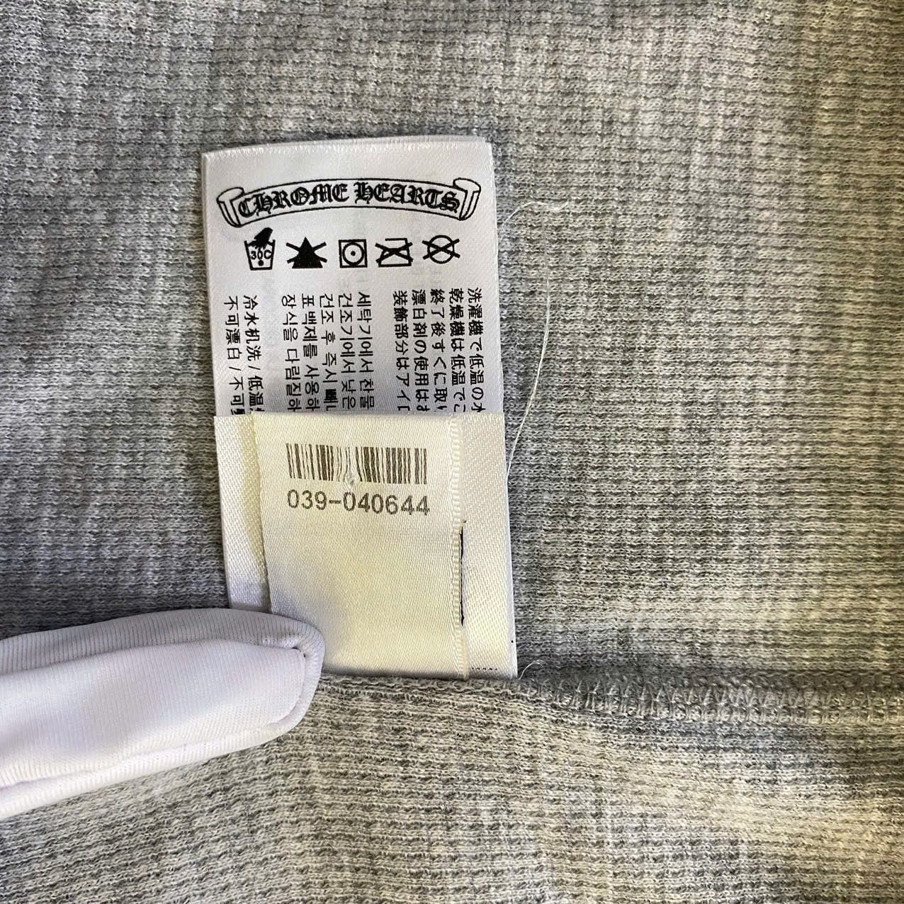 Chrome Hearts Chrome Hearts Dagger Thermal long t-shirt Gray Size L / US 10 / IT 46 - 6 Thumbnail