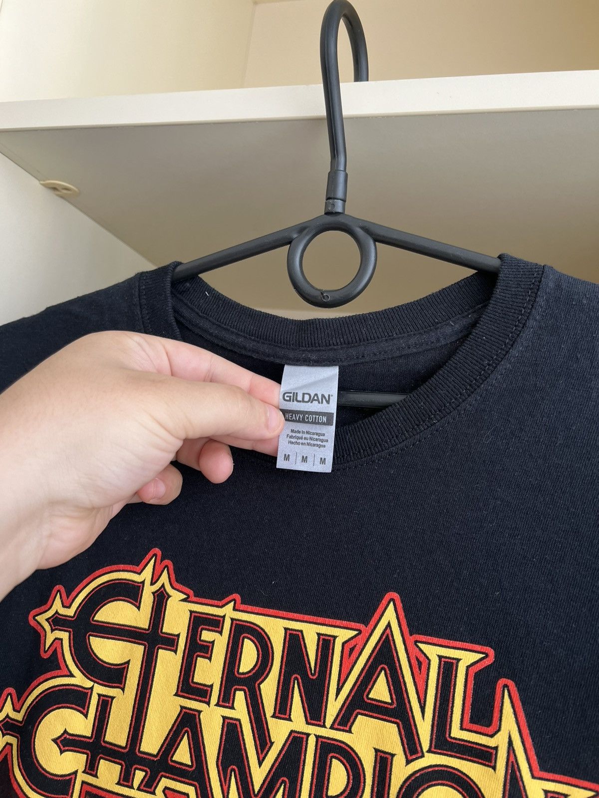 Band Tees Eternal Champion Ravening Iron Band T-Shirt Heavy Metal Size US M / EU 48-50 / 2 - 5 Thumbnail