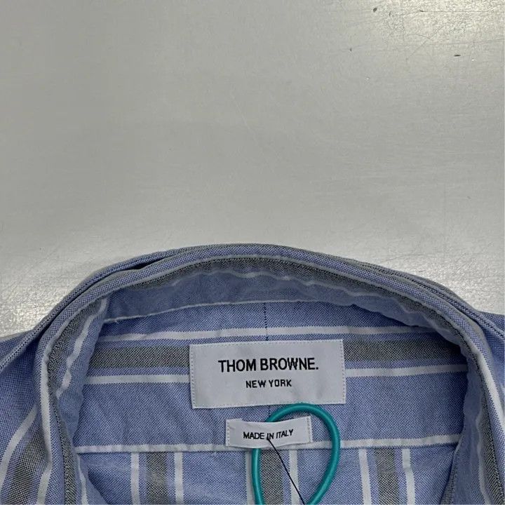 Thom Browne Thom Browne Striped Long Sleeve Shirt -2507 Size US S / EU 44-46 / 1 - 7 Thumbnail