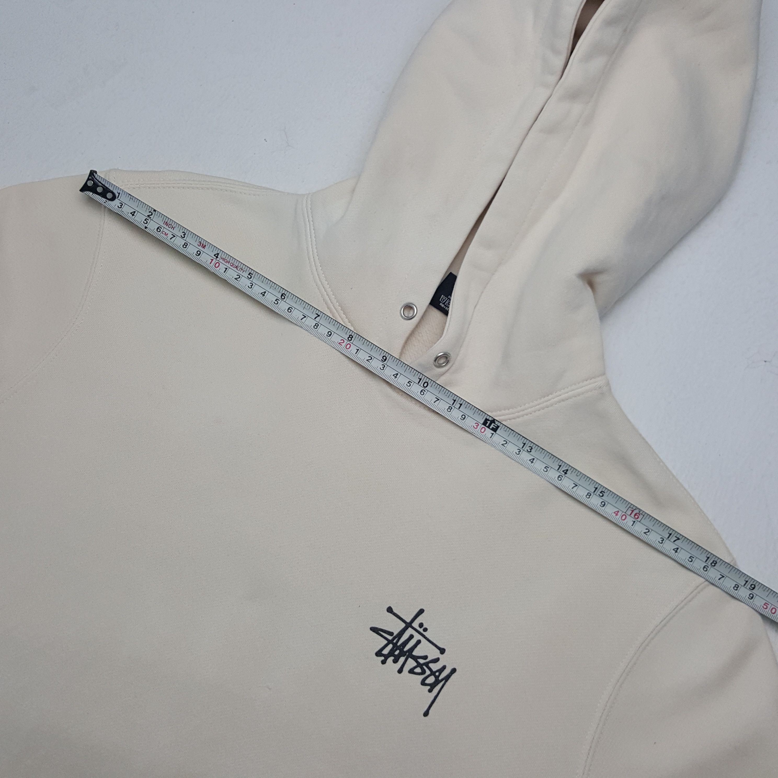 Stussy × Vintage Vintage Stussy Logo Distressed Sweatshirt Hoodies Size US M / EU 48-50 / 2 - 7 Thumbnail