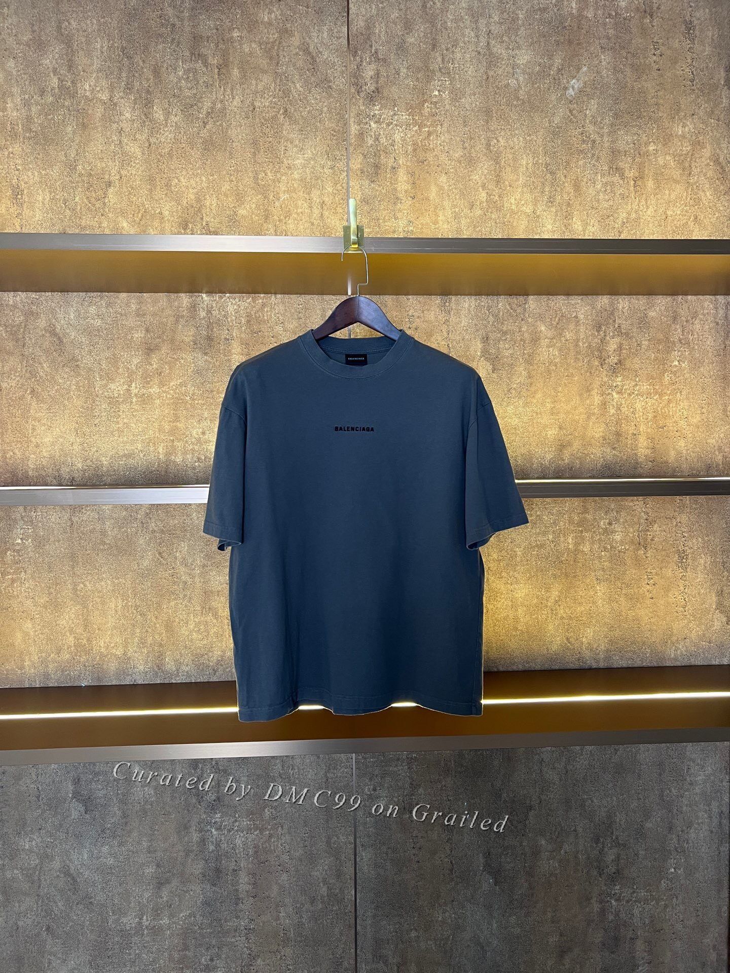 Balenciaga Balenciaga Slogan Short Sleeve Size US S / EU 44-46 / 1 - 1 Thumbnail