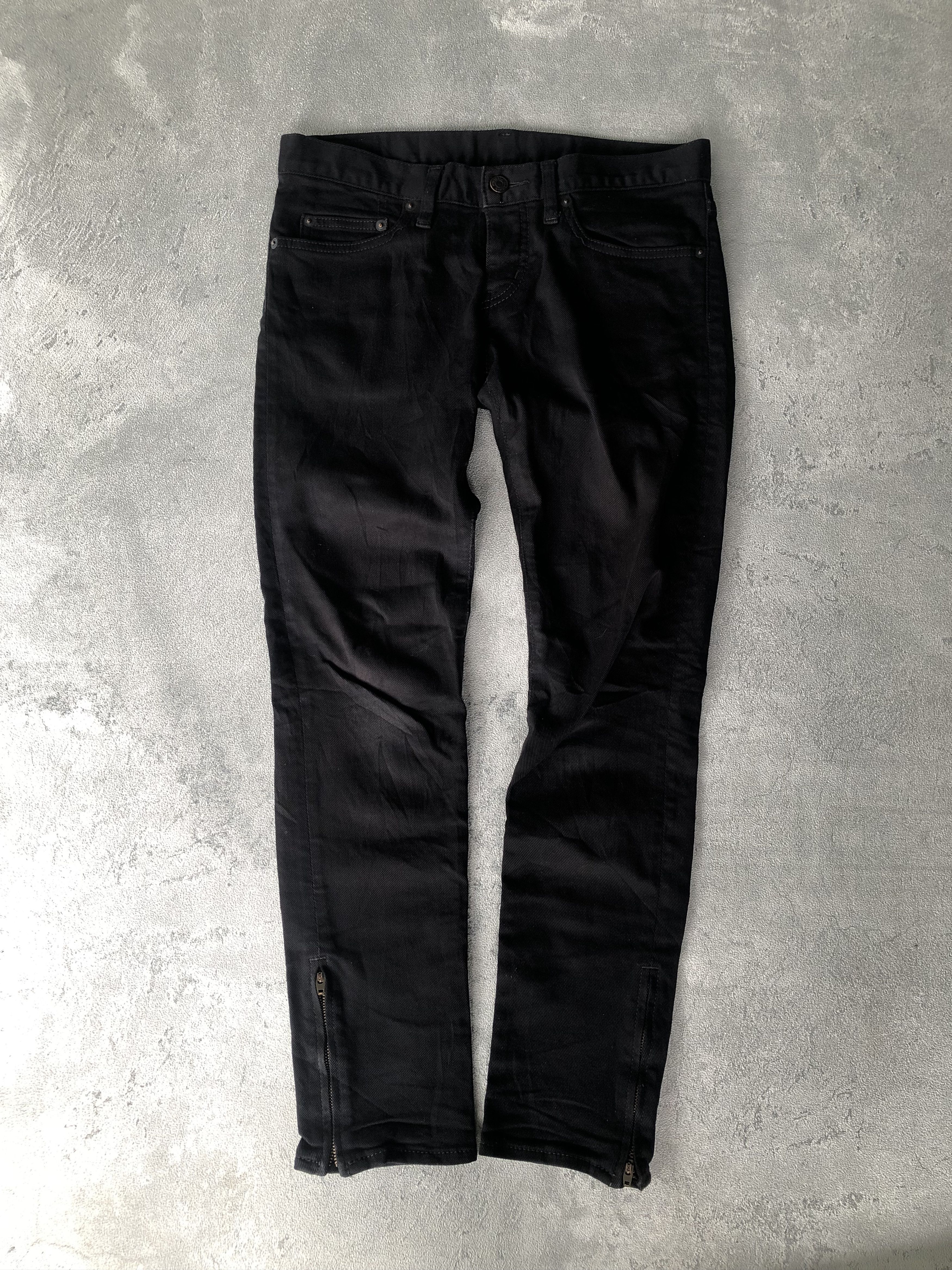Hysteric Glamour × Japanese Brand Japanese Brand Hysteric Glamour Black Fadding Jeans Size 28" / US 6 / IT 42 - 1 Thumbnail