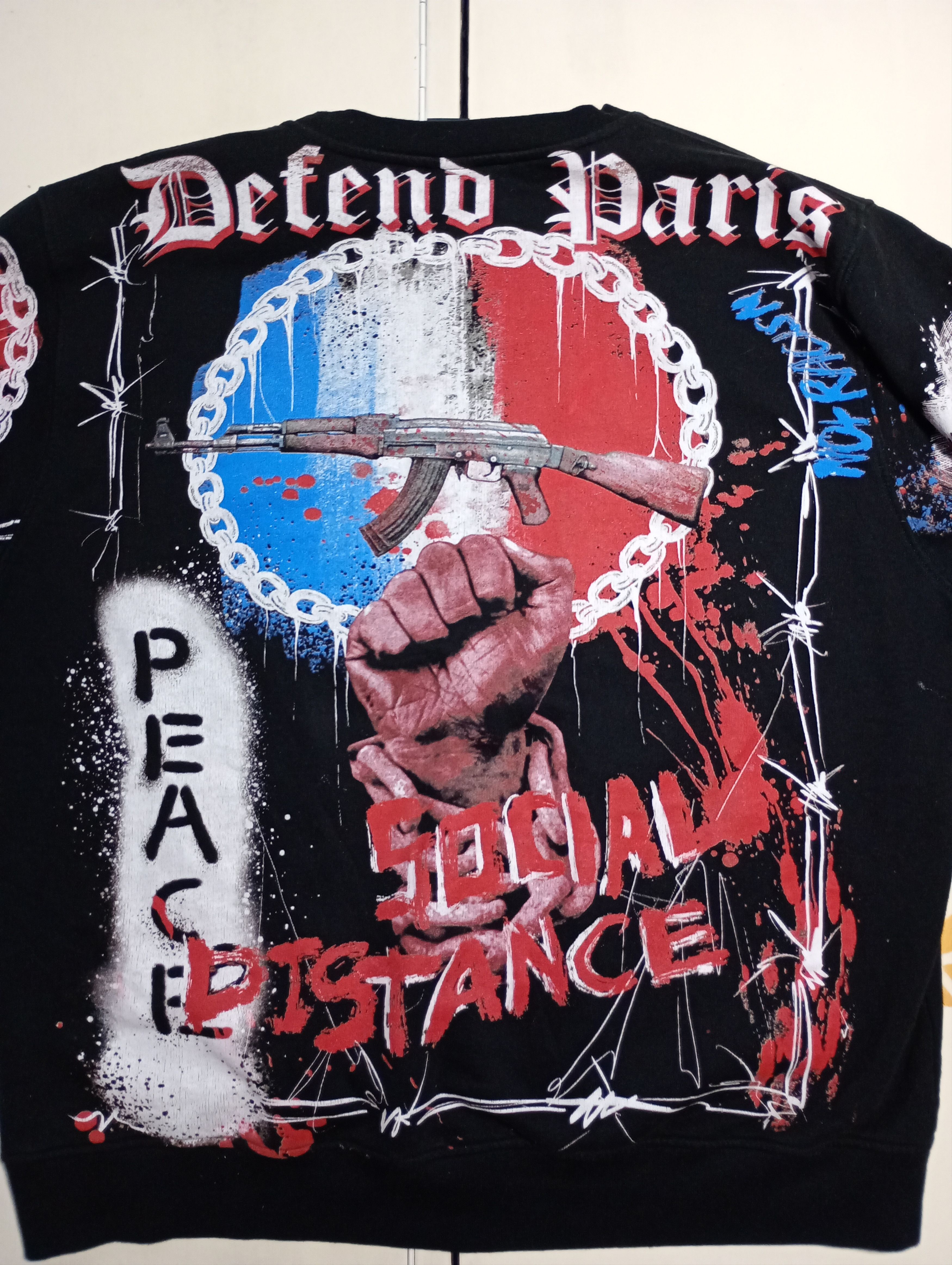 DEFEND PARIS Defend Paris Ideal Breath AO Graphic Sweatshirt Size US XXL / EU 58 / 5 - 11 Thumbnail