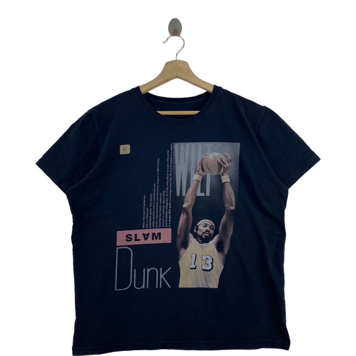 NBA SLAM DUNK Wilt Chamberlain Nba Print Short Sleeve Shirt Size US L / EU 52-54 / 3 - 1 Thumbnail