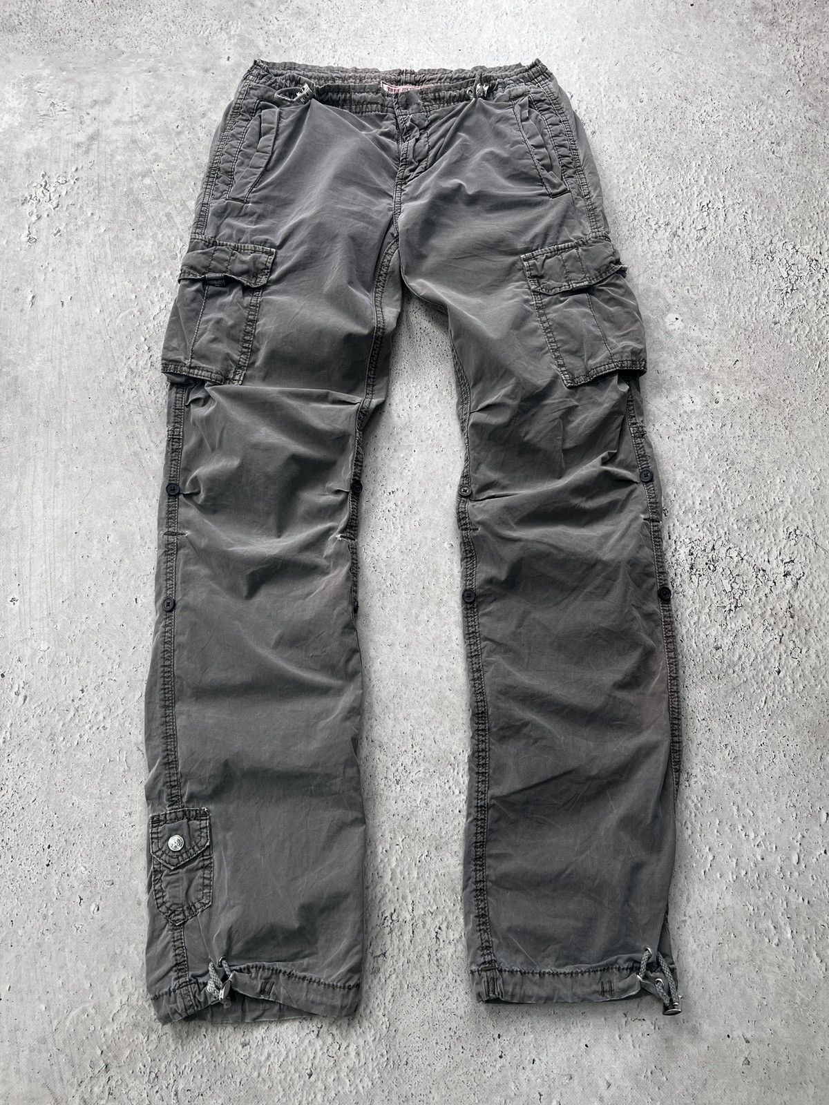 True Religion VINTAGE CARGO BONDAGE TRUE RELIGION PANTS Y2K Size US 30 / EU 46 - 9 Thumbnail