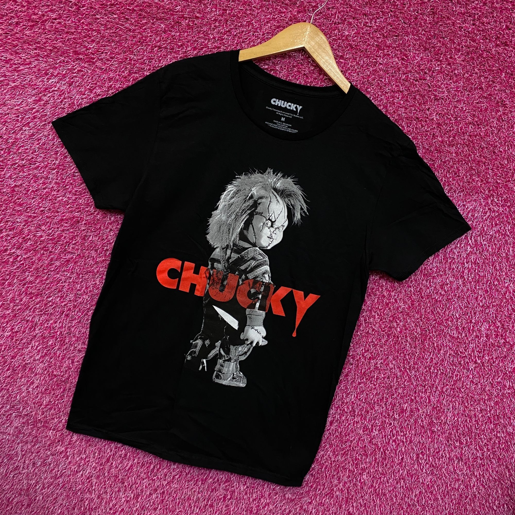 Other Chucky Black and White Portrait Tshirt size medium Size US M / EU 48-50 / 2 - 3 Thumbnail