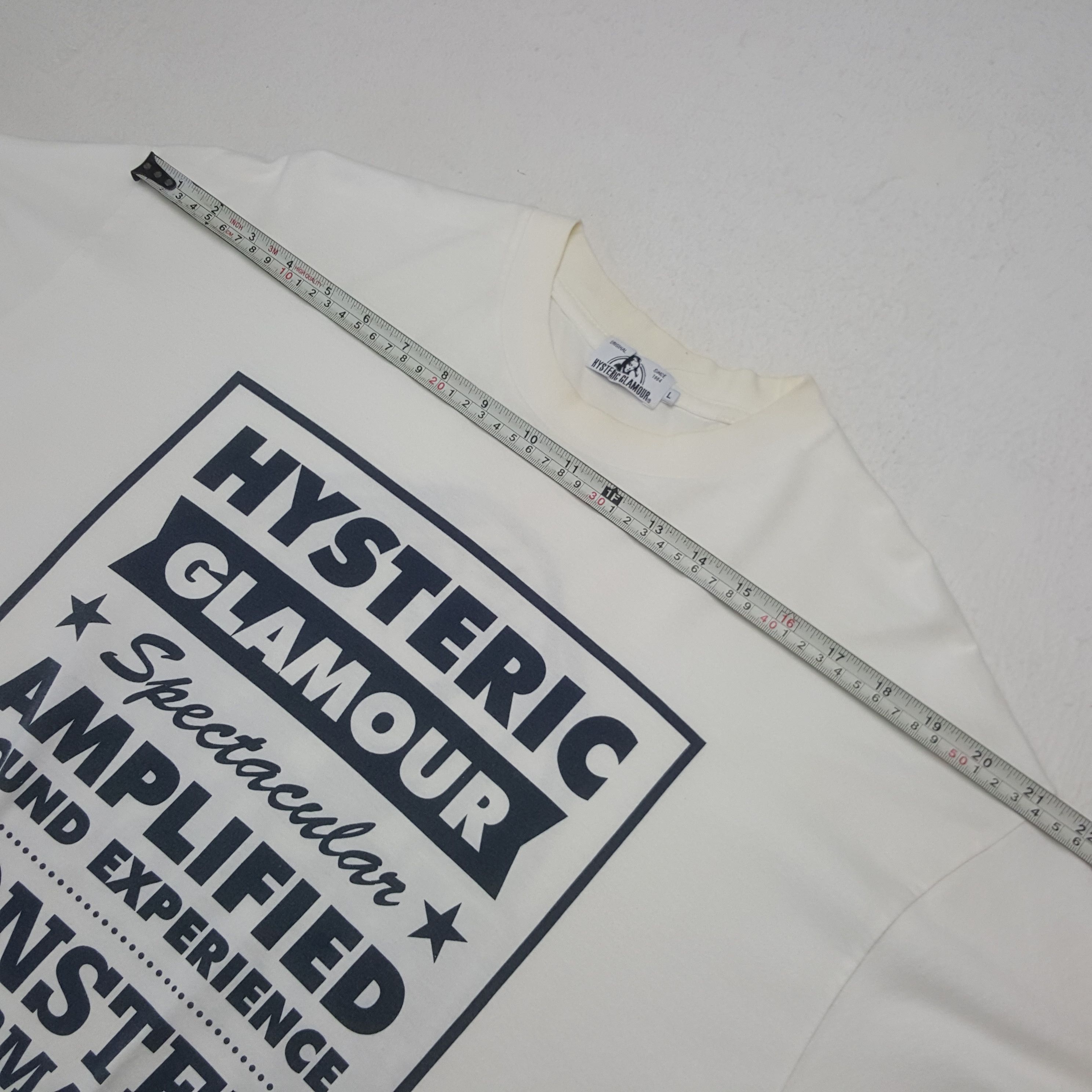 Hysteric Glamour Vintage Hysteric Glamour Japanese Brand Tshirt C285N64 Size US L / EU 52-54 / 3 - 6 Thumbnail