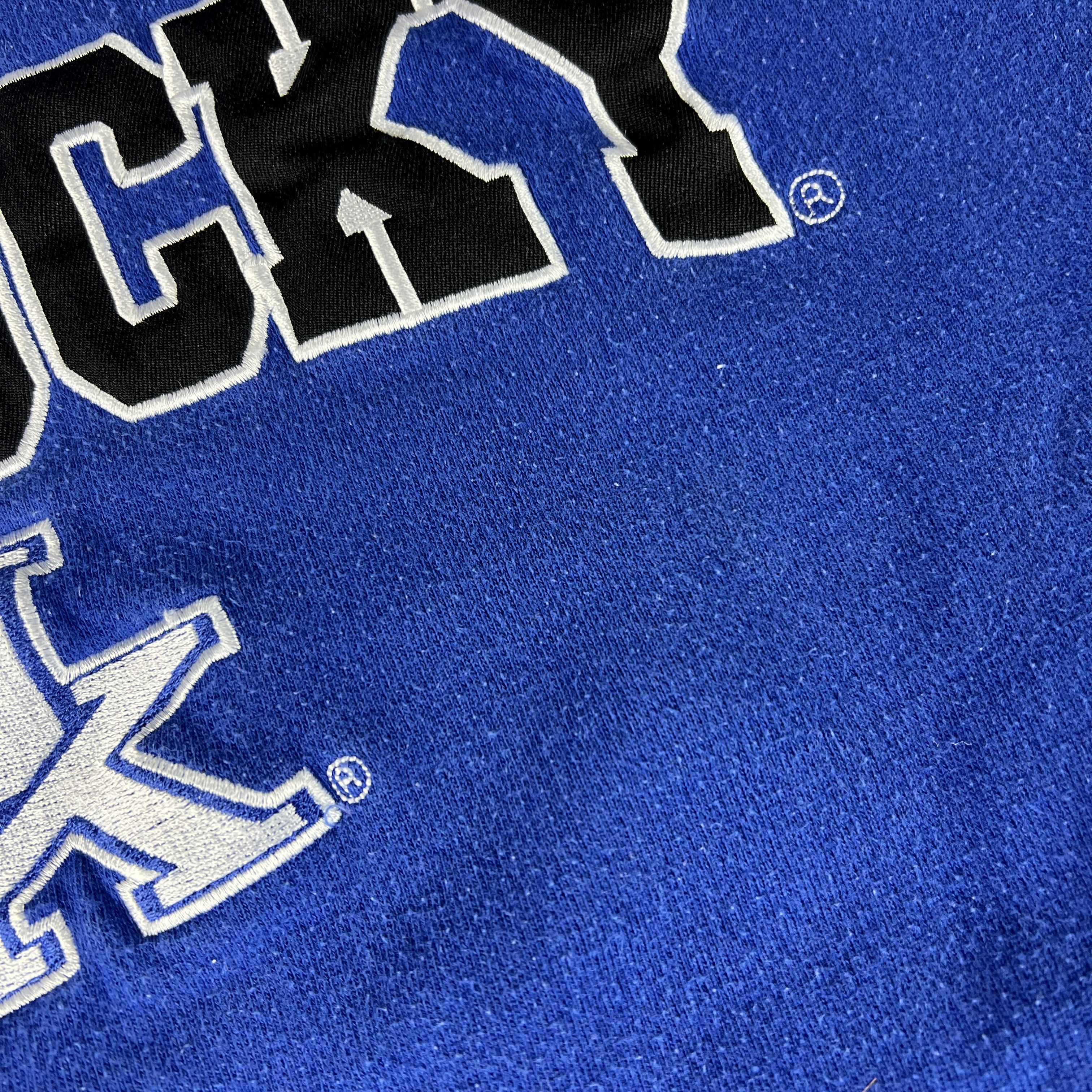 Starter VTG Starter Kentucky Wildcats Sweatshirt Blue Faded Hoodie Size US L / EU 52-54 / 3 - 5 Thumbnail