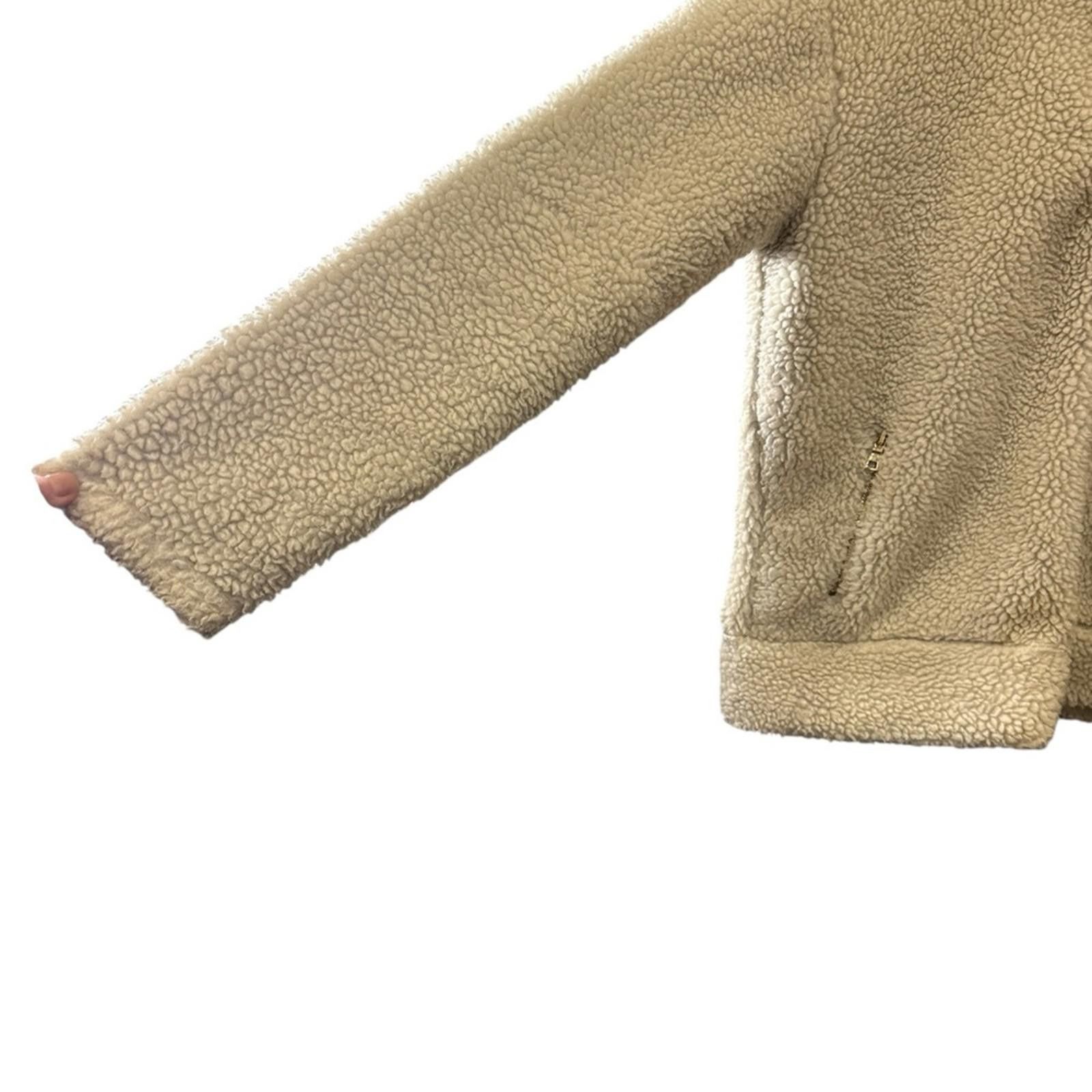 Other Varley Cream Women’s Victory Teddy Sherpa Jacket sz XS Size XS / US 0-2 / IT 36-38 - 2 Thumbnail