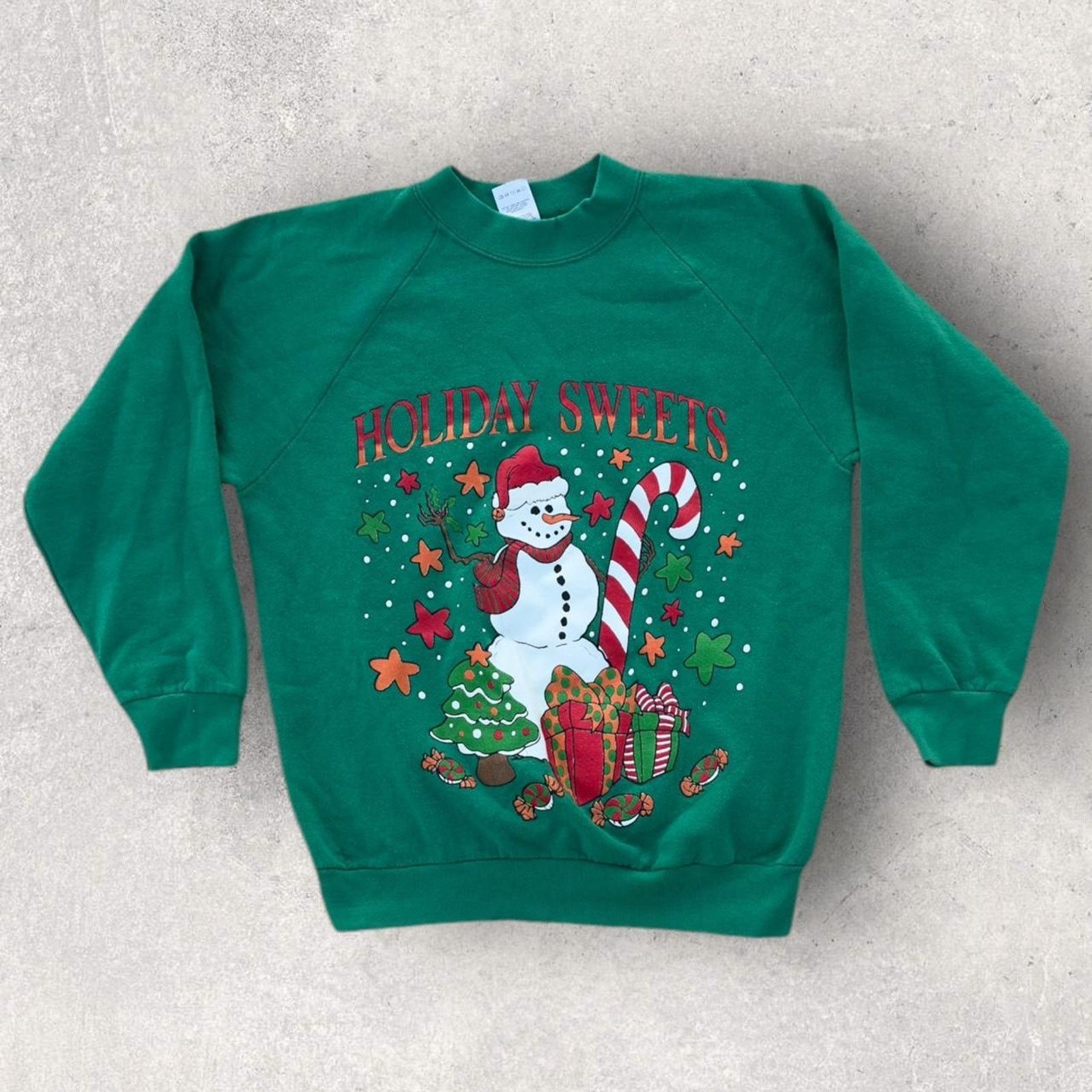 Fruit Of The Loom × Vintage Vintage 90’s Holiday Sweets Crewneck Size M / US 6-8 / IT 42-44 - 1 Thumbnail