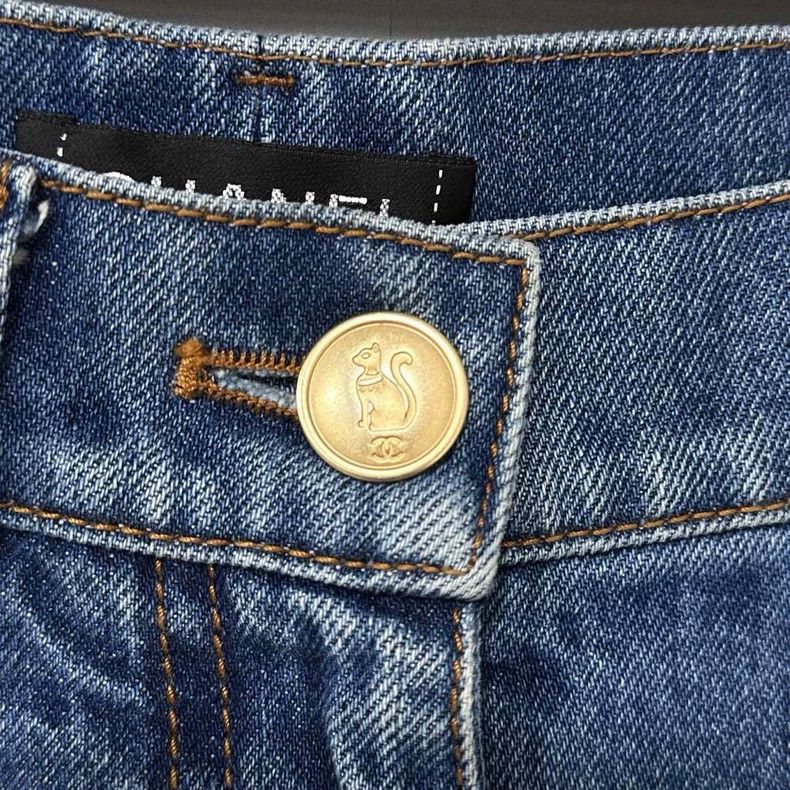 Chanel Chanel Egyptian series patched jeans 2504-Nextarrow Size 42" / US 20 - 4 Thumbnail