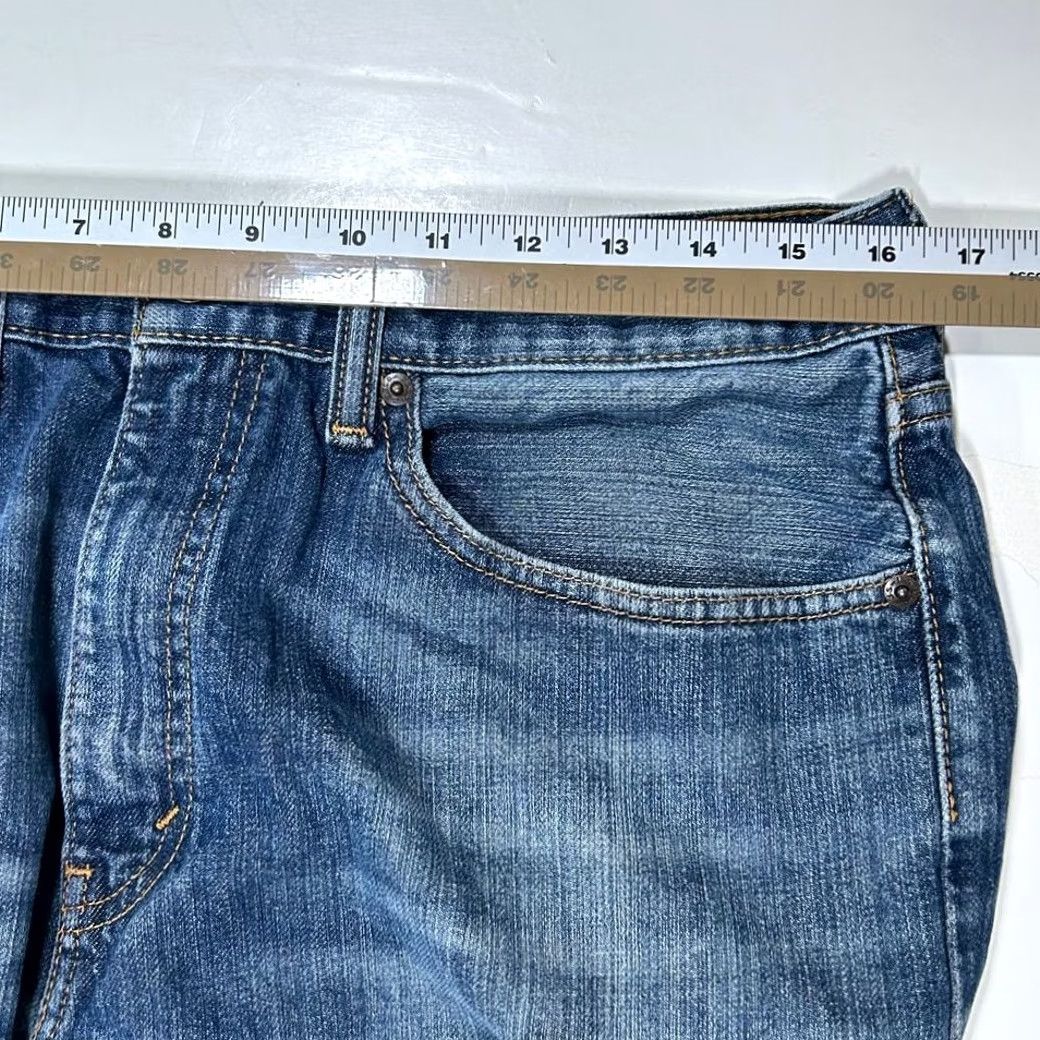 Levi's VINTAGE Levi's 505 Straight Jeans Denim Medium Wash Men 34x34 Blue Straight Men Jeans Size US 34 / EU 50 - 7 Thumbnail