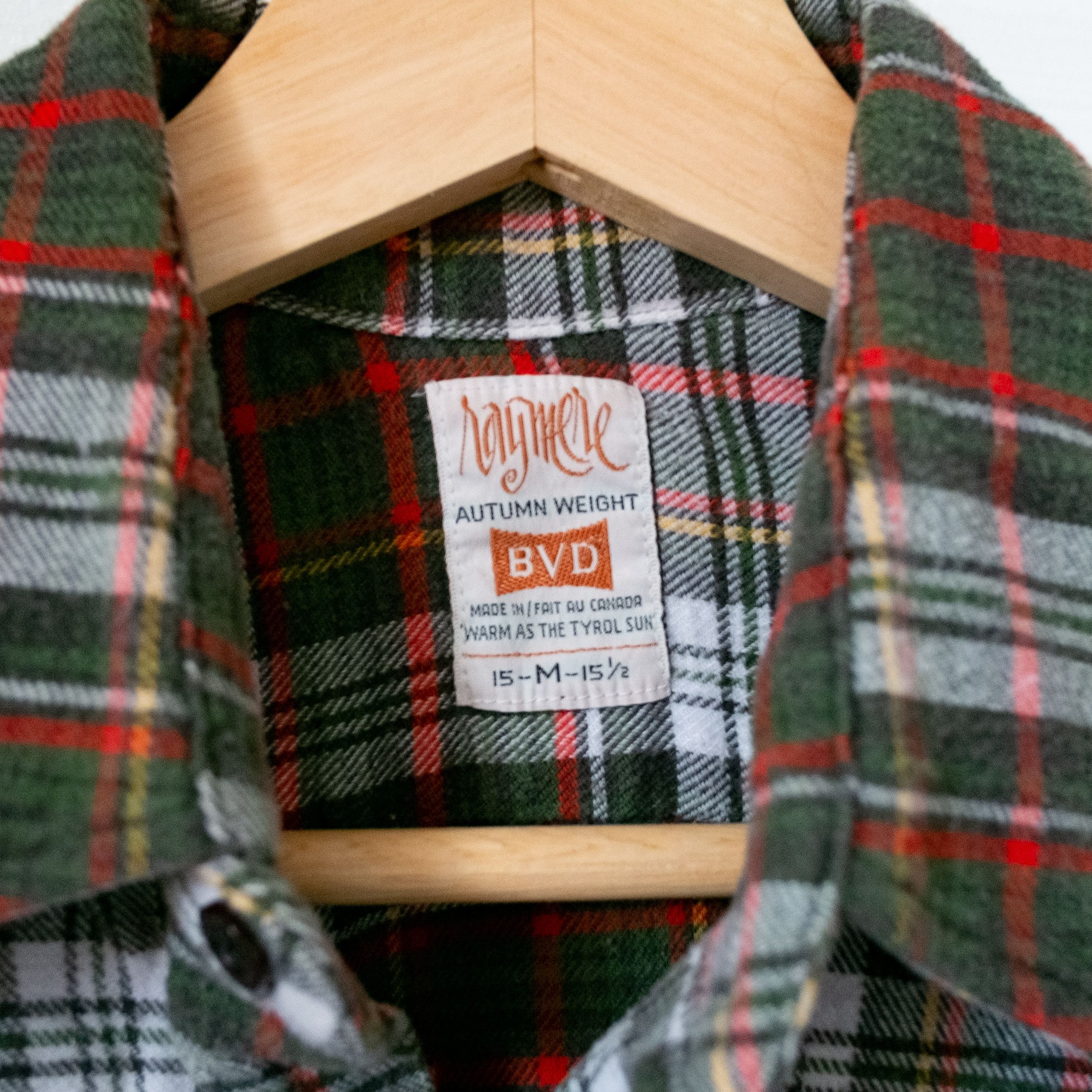 Vintage Vintage Raymere BVD Made in Canada Plaid Shirt | Grailed