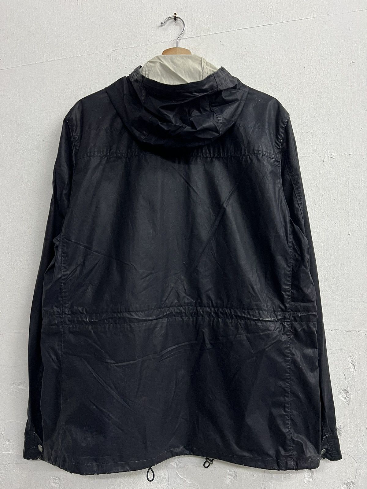 Barbour × Streetwear × Vintage Barbour Carbon Durham Kagoule 