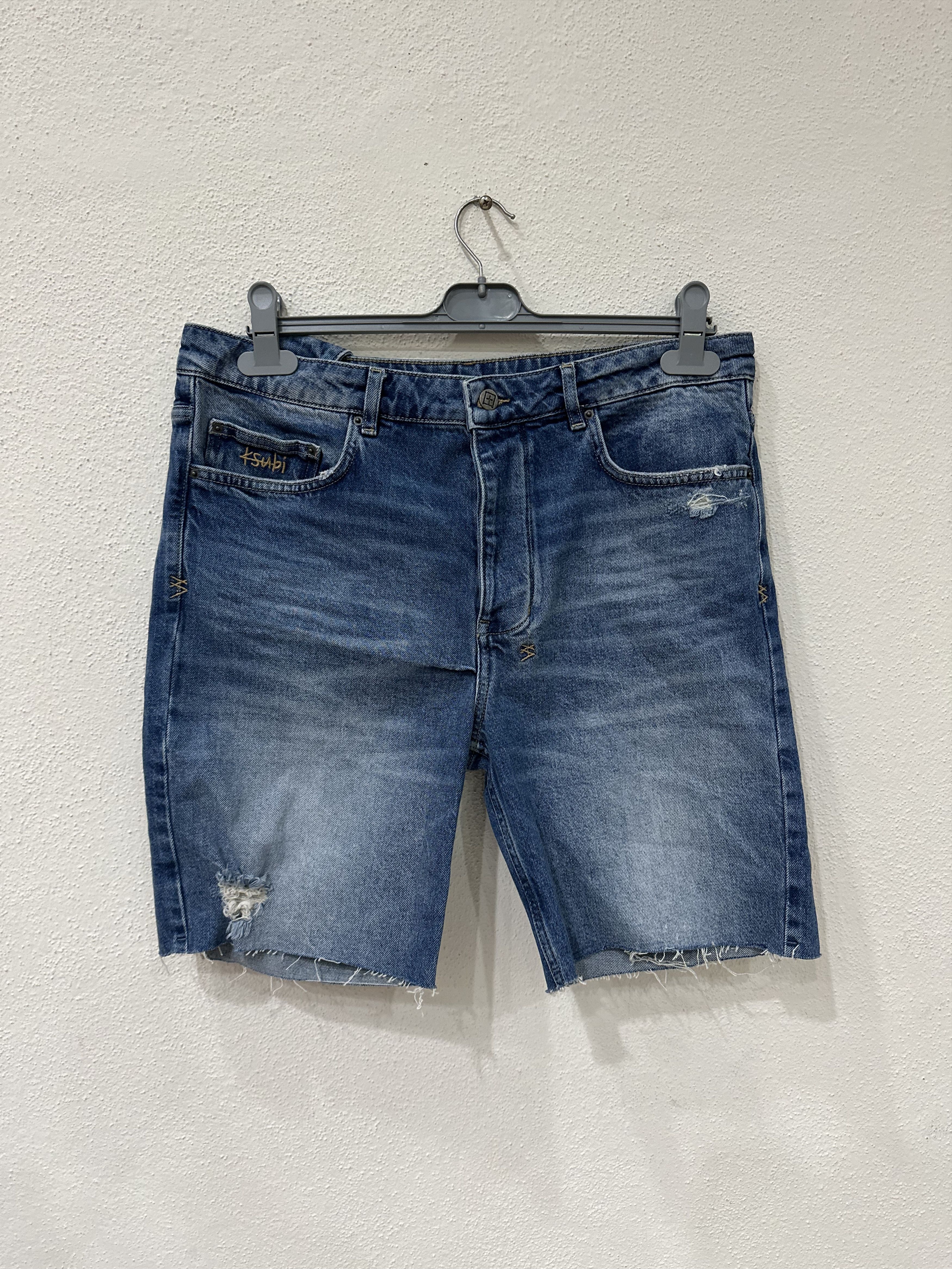 Ksubi Ksubi Denim Shorts Blue Size 36 RARE Size US 36 / EU 52 - 1 Thumbnail
