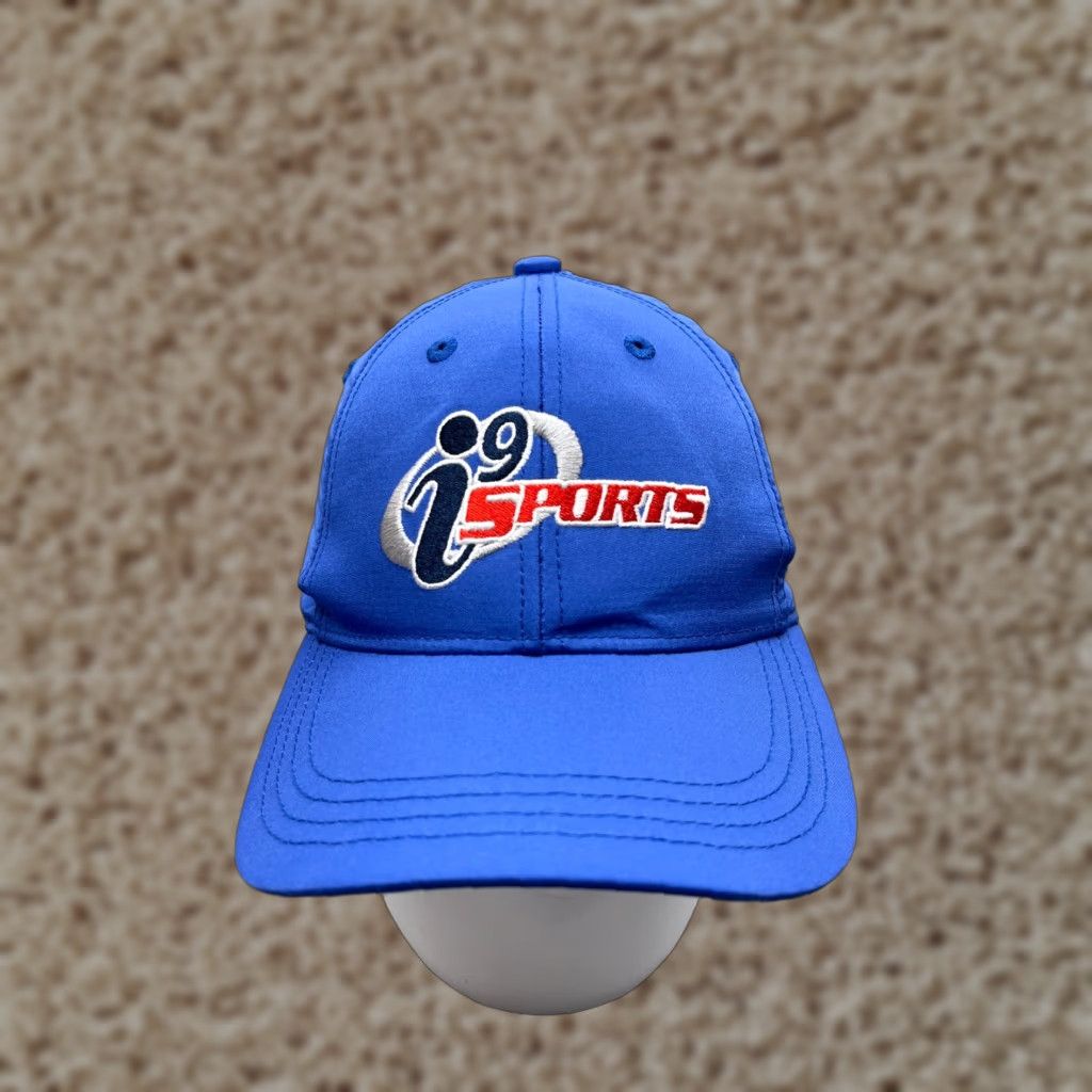 MLB i9 Sports Hat Cap Adjustable One Size Blue Cotton MLB Men Baseball Cap Cap Hat Shirt Size ONE SIZE - 1 Thumbnail