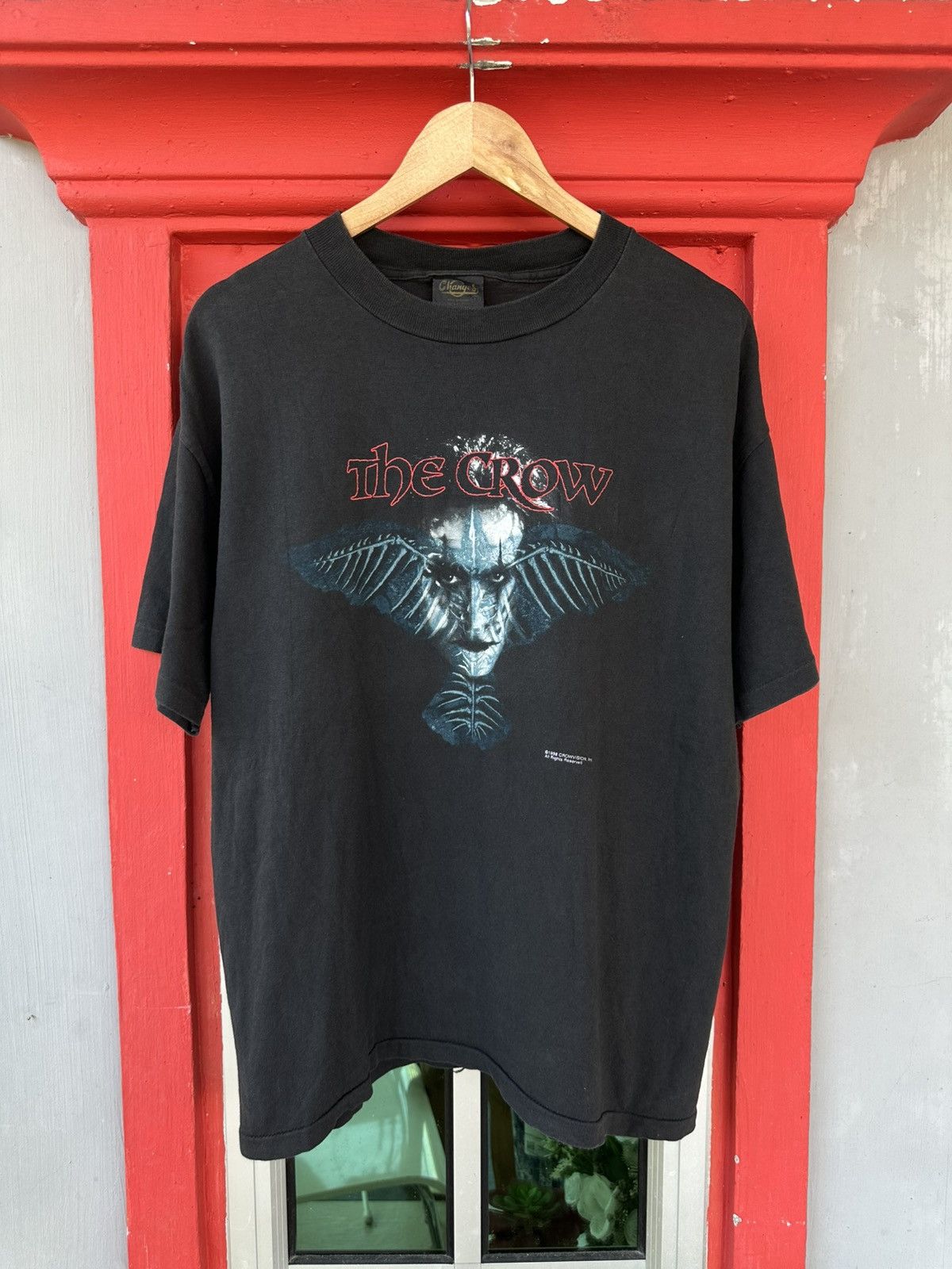Expert Horror Vintage 90s The Crow Brandon Lee Movie Tee Size US L / EU 52-54 / 3 - 1 Thumbnail
