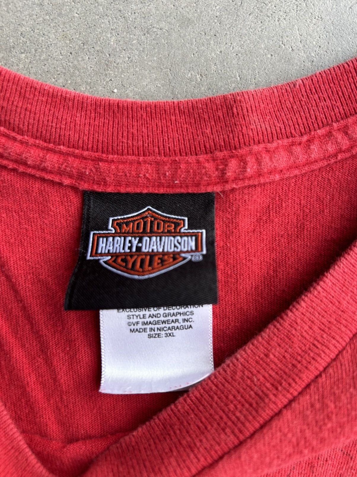 Harley Davidson × Vintage Vintage Harley Davidson Shirt Size US XXL / EU 58 / 5 - 5 Thumbnail