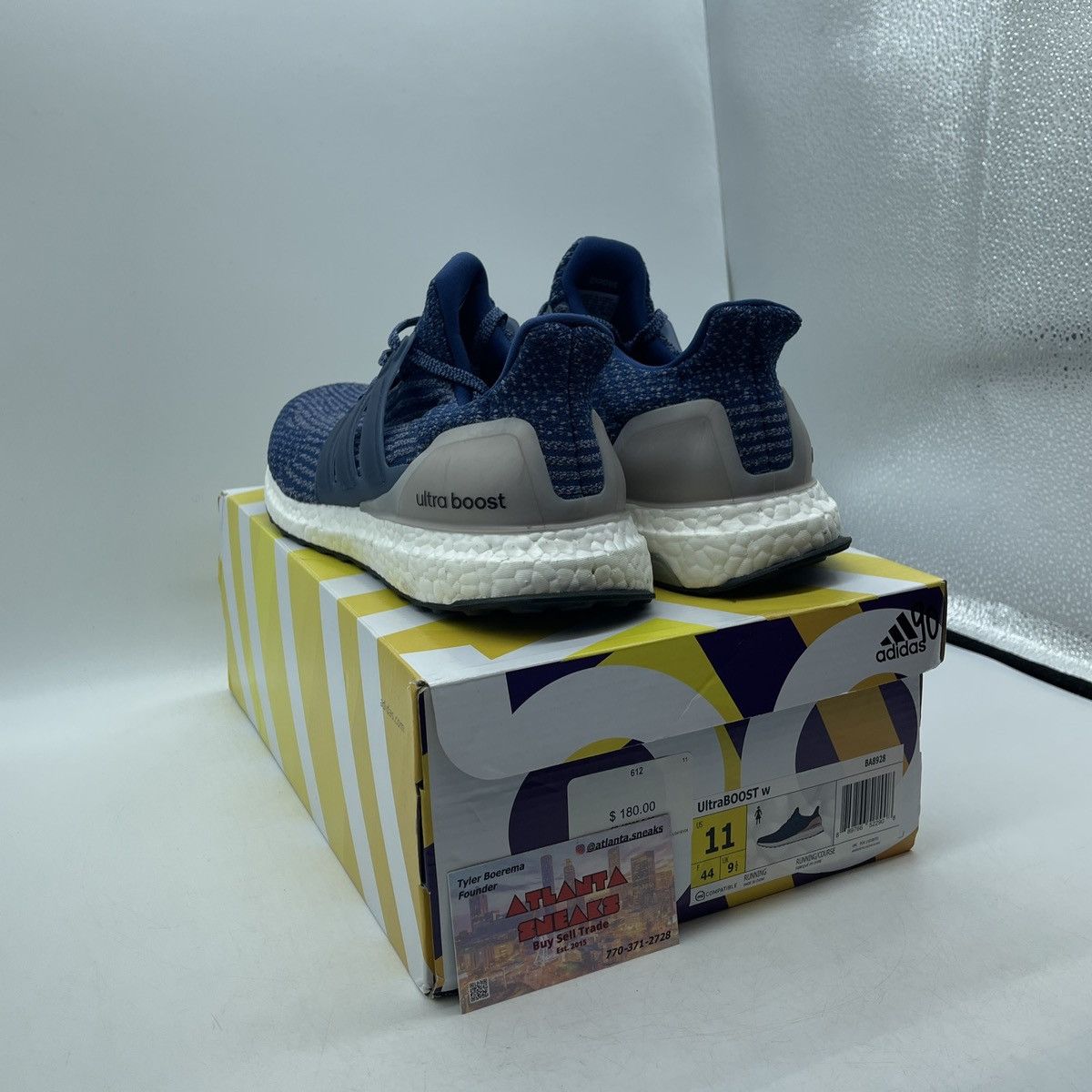 Adidas Wmns Ultraboost 3.0 mystery blue Size US 11 / IT 41 - 4 Thumbnail