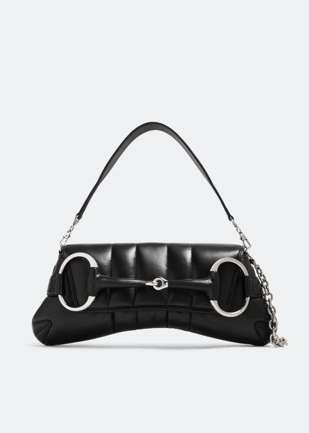 Gucci o1s1wg110125 Size: OS / Horsebit Chain Medium Shoulder Bag Size ONE SIZE - 1 Thumbnail