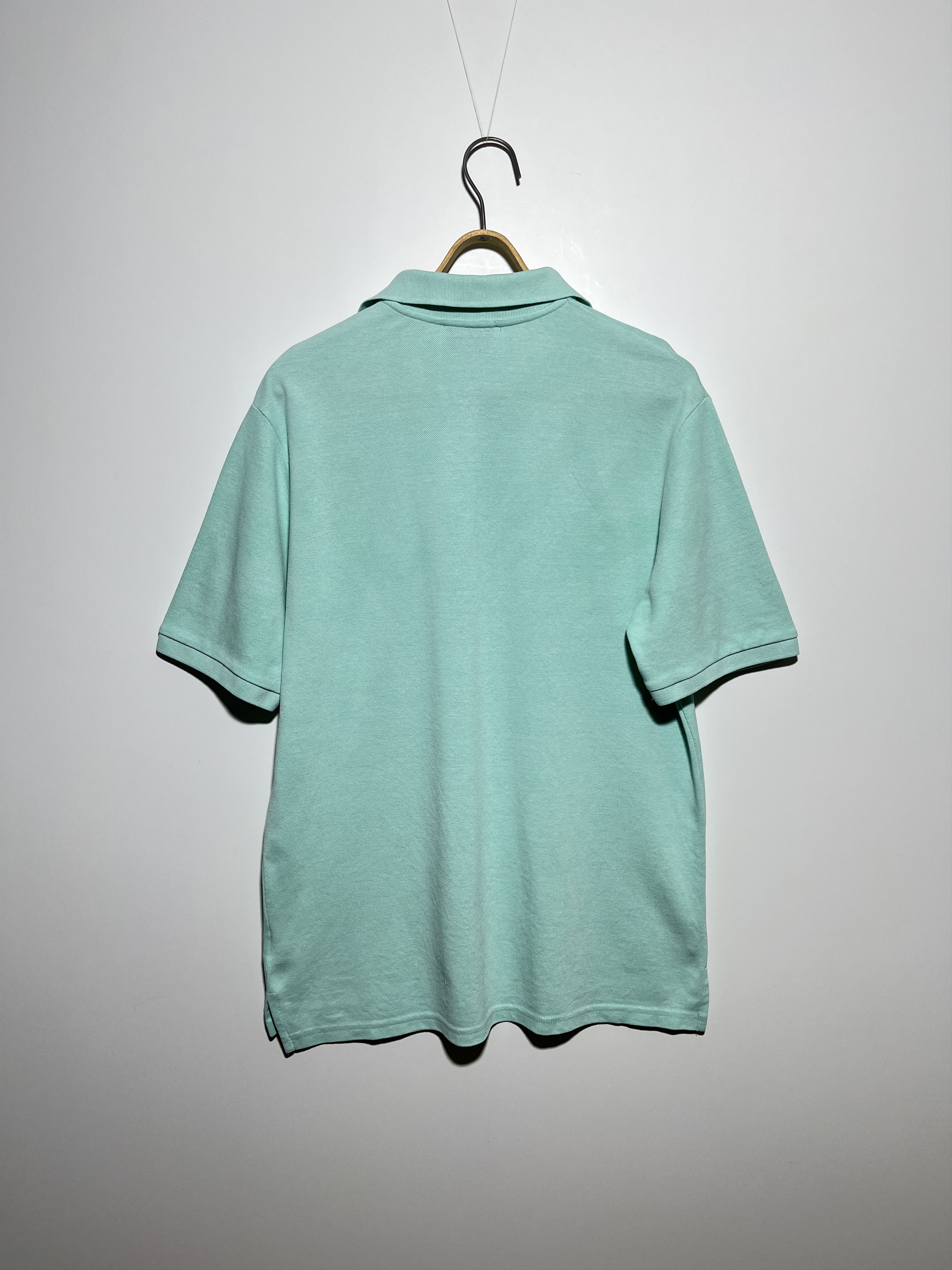 Vintage × Yves Saint Laurent Vintage Yves Saint Laurent Pour Homme Turquoise Polo Shirt Size US L / EU 52-54 / 3 - 2 Thumbnail