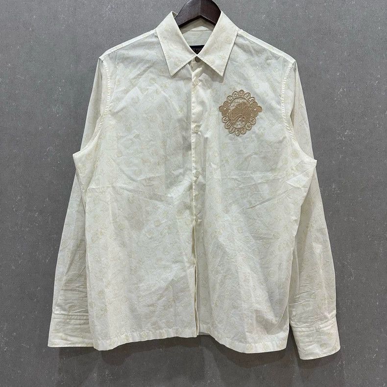 Louis Vuitton Louis Vuitton SS24 Single-breasted Applique Long Sleeve Shi Size US XS / EU 42 / 0 - 1 Thumbnail
