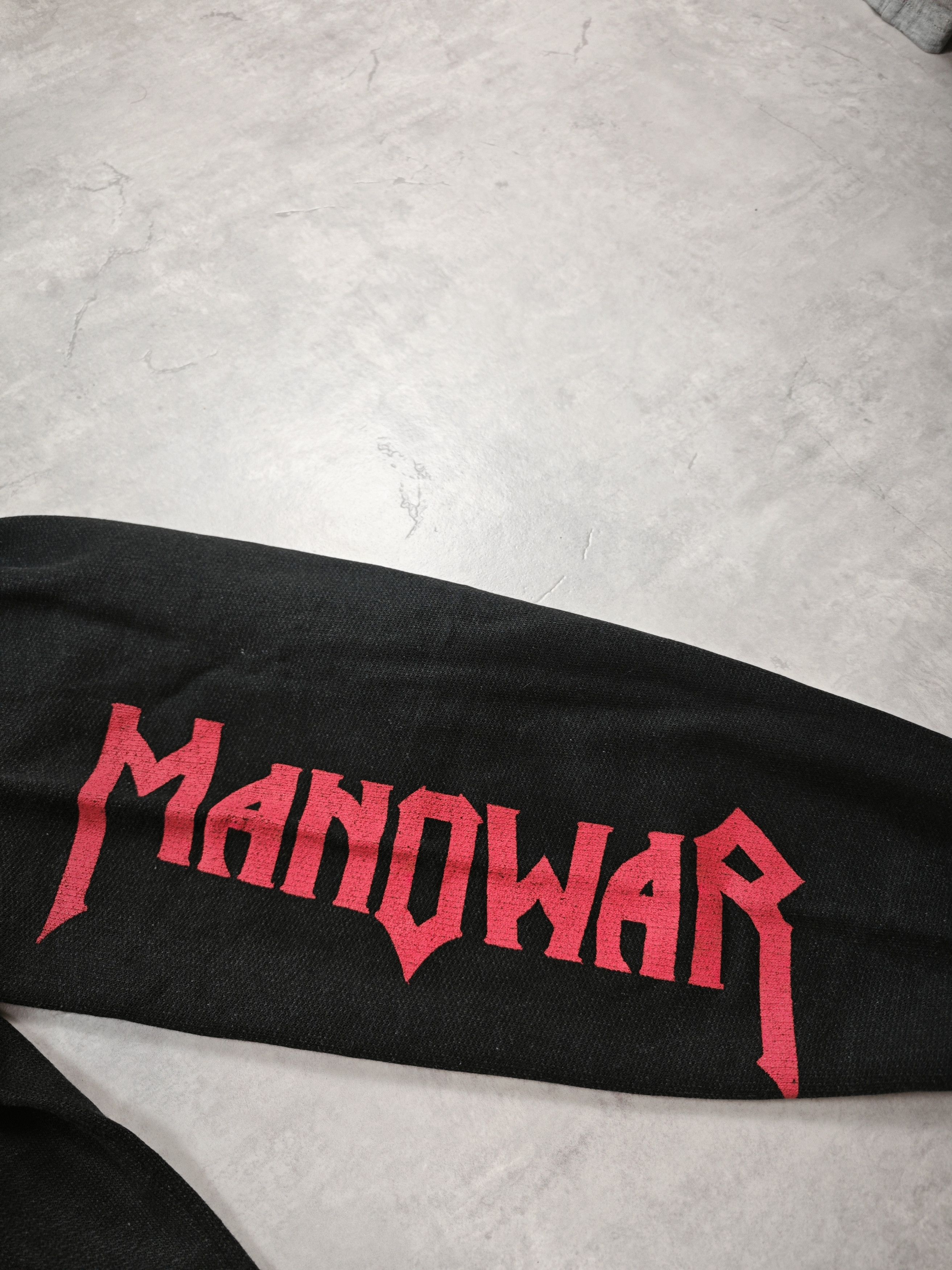 Vintage Manowar Vintage Bootleg Hoodie Size US M / EU 48-50 / 2 - 3 Thumbnail