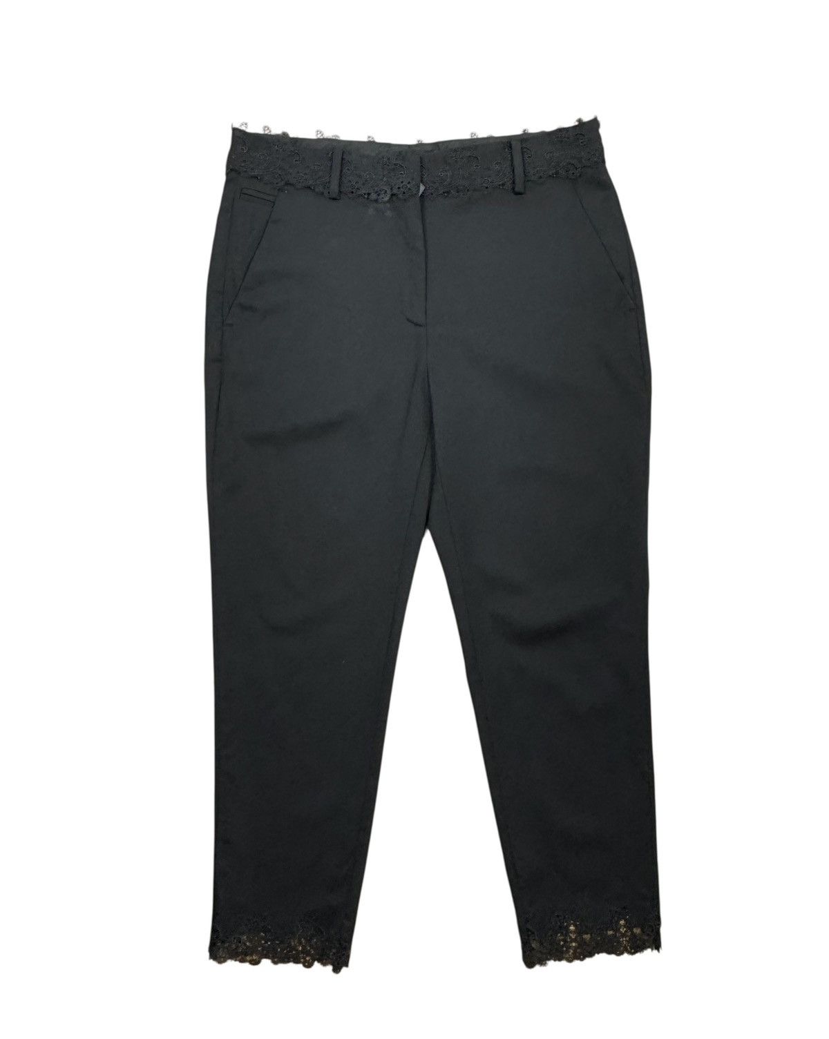 The Kooples The Kooples Dress Wool Pants Crop Lace Decorated size FR36 Size 26" / US 2 / IT 38 - 11 Thumbnail