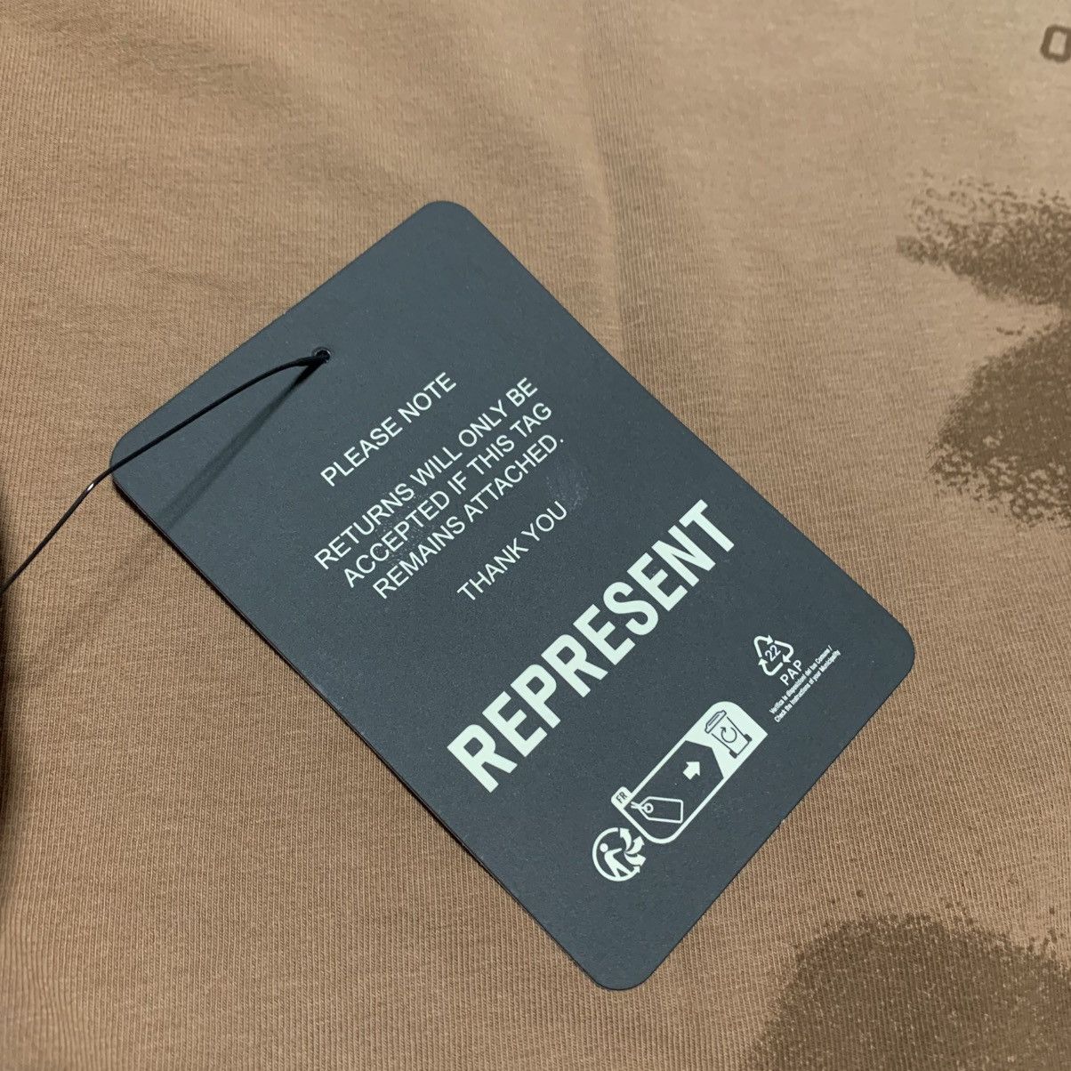 Represent Clo. Represent XS 247 Motion Oversized Rust Tee Size US XS / EU 42 / 0 - 3 Thumbnail