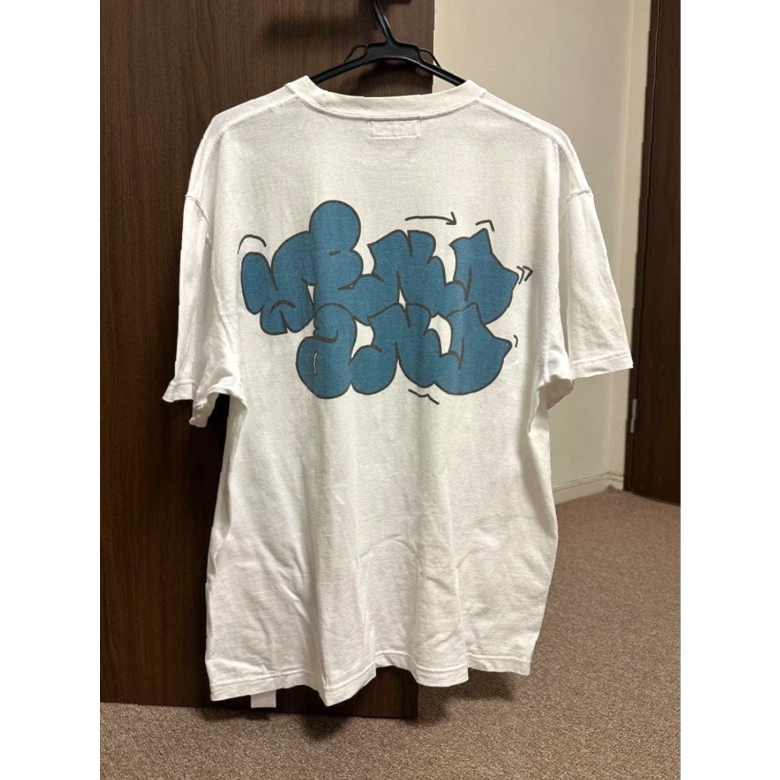 Vintage WIND Snorlax Collab T-Shirt White L Men's Pokemon Shirt Wool? Size US L / EU 52-54 / 3 - 3 Thumbnail