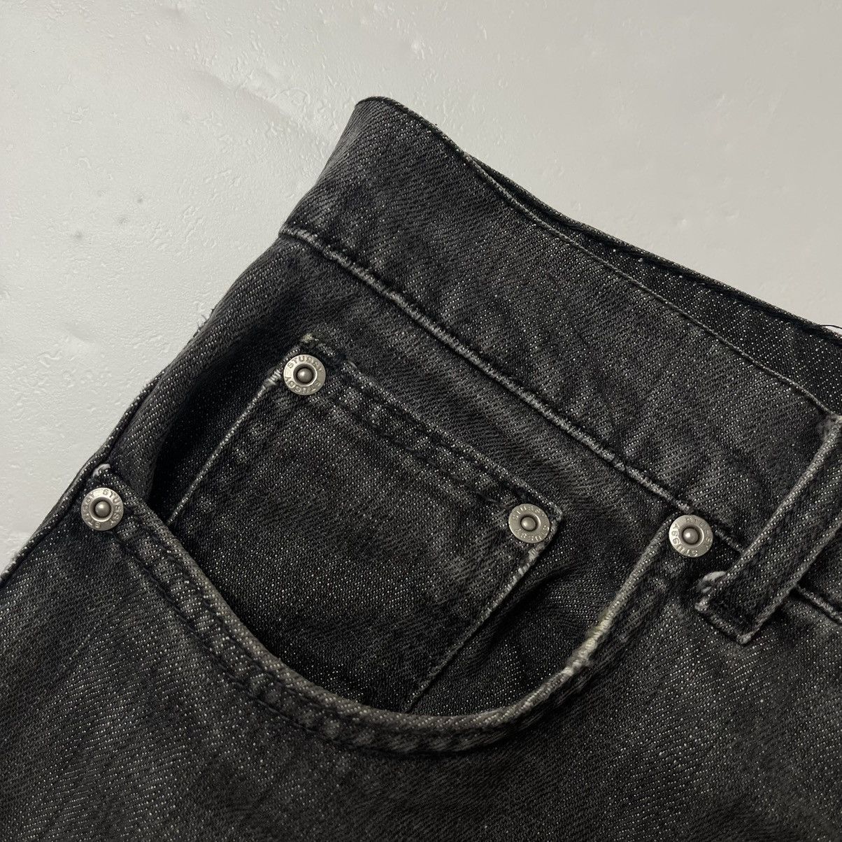 Stussy × Vintage VINTAGE 00's BLACK JEANS STUSSY Size US 32 / EU 48 - 5 Thumbnail