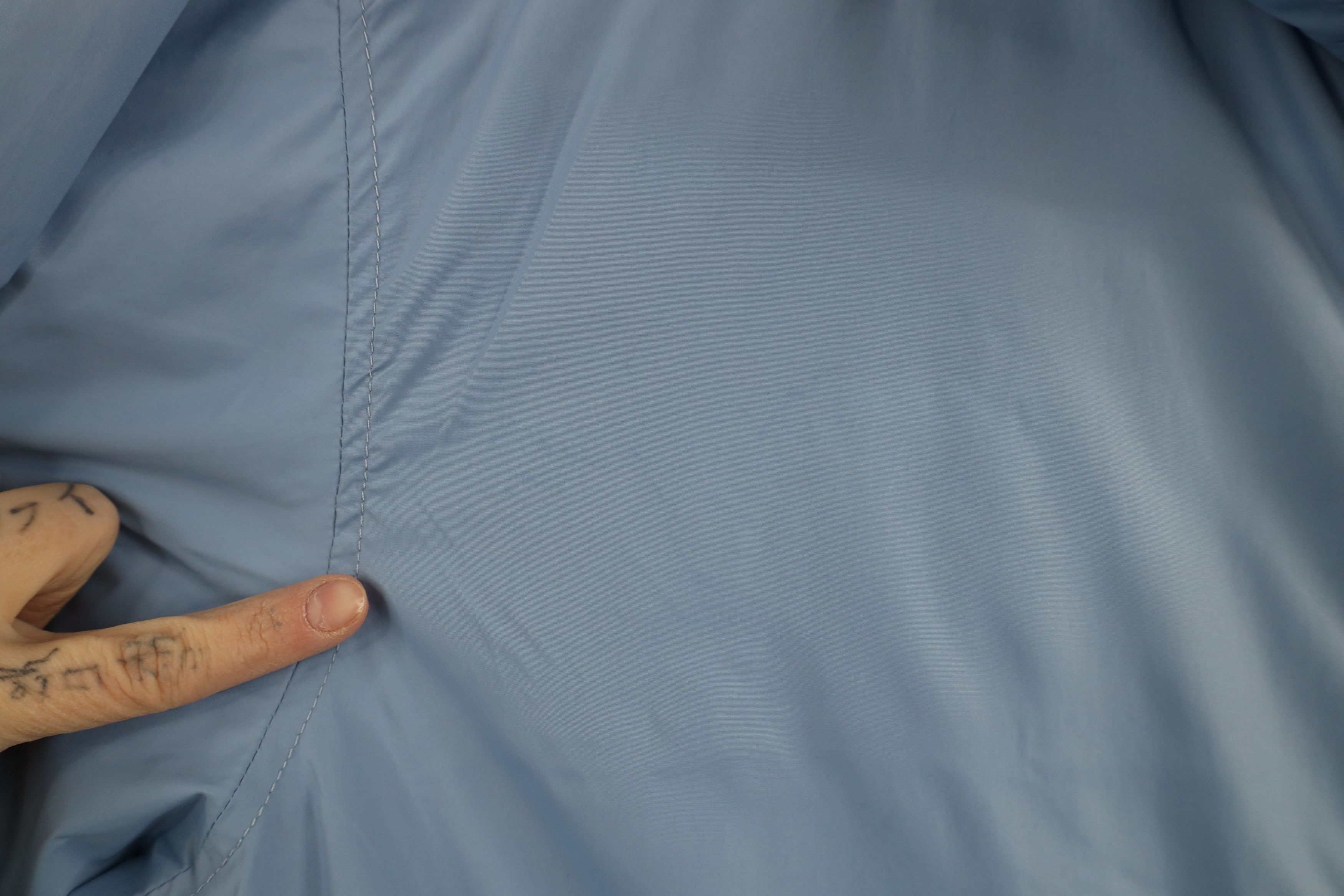 Vintage Vintage 90s Y2K Streetwear Windbreaker Bomber Jacket Blue Size US L / EU 52-54 / 3 - 6 Thumbnail