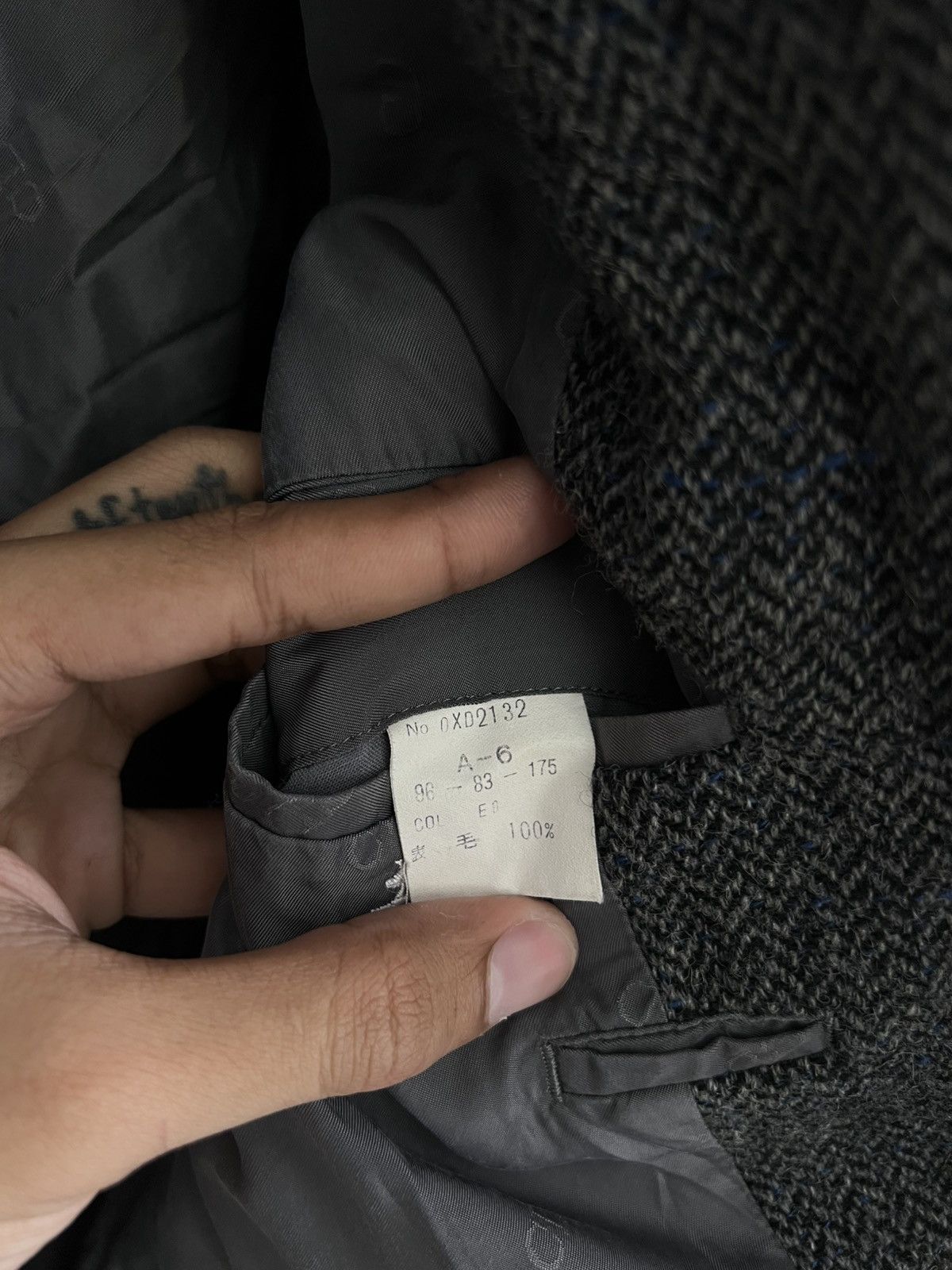 Dior Dior Wool Blazer Vintage Size 40R - 5 Thumbnail