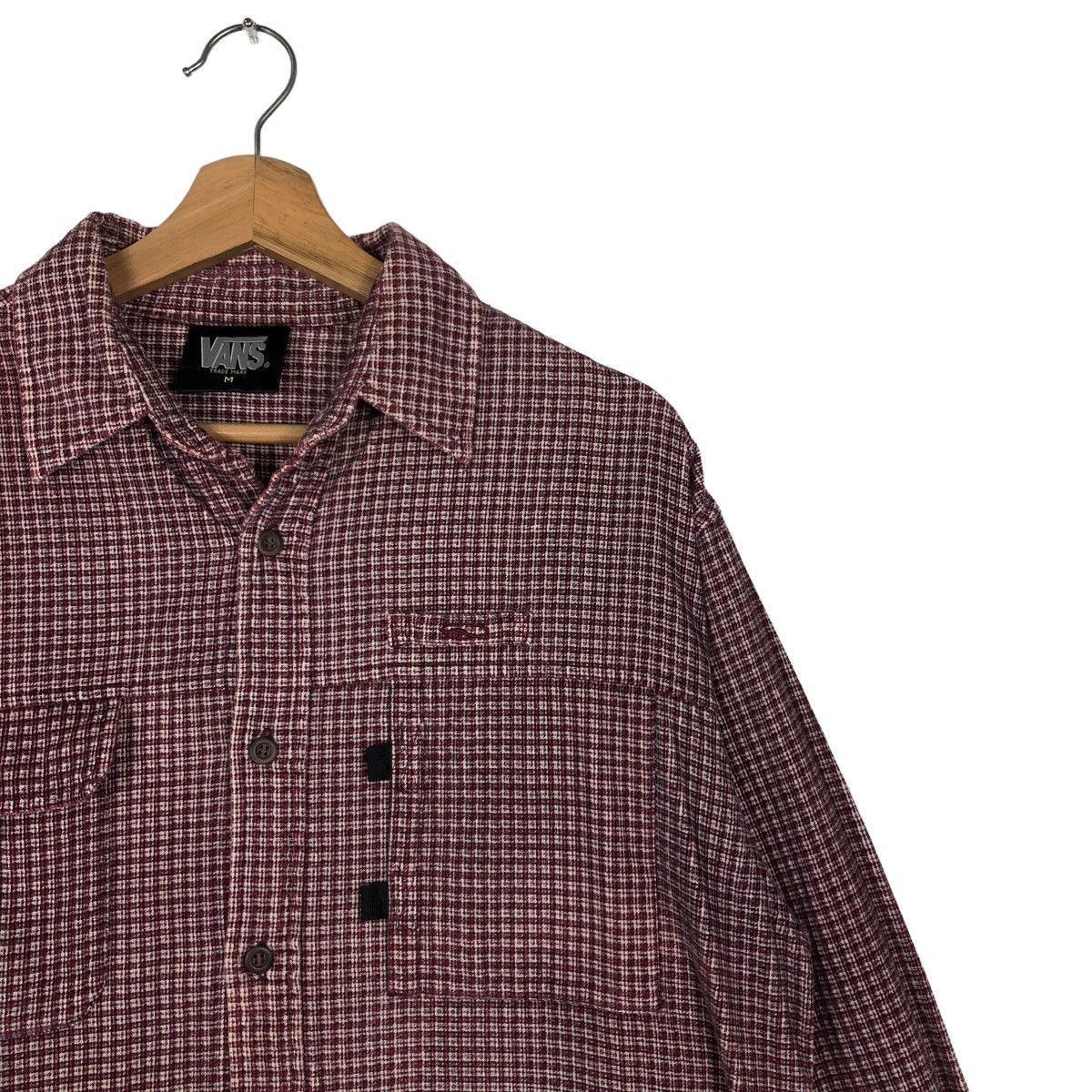 Japanese Brand 🔥90’s Vintage Flannel Jacket Tartan Design Vans Skate Size US M / EU 48-50 / 2 - 5 Thumbnail
