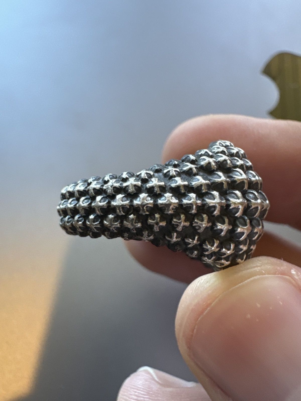Chrome Hearts Multi cross ball ring Size ONE SIZE - 3 Thumbnail