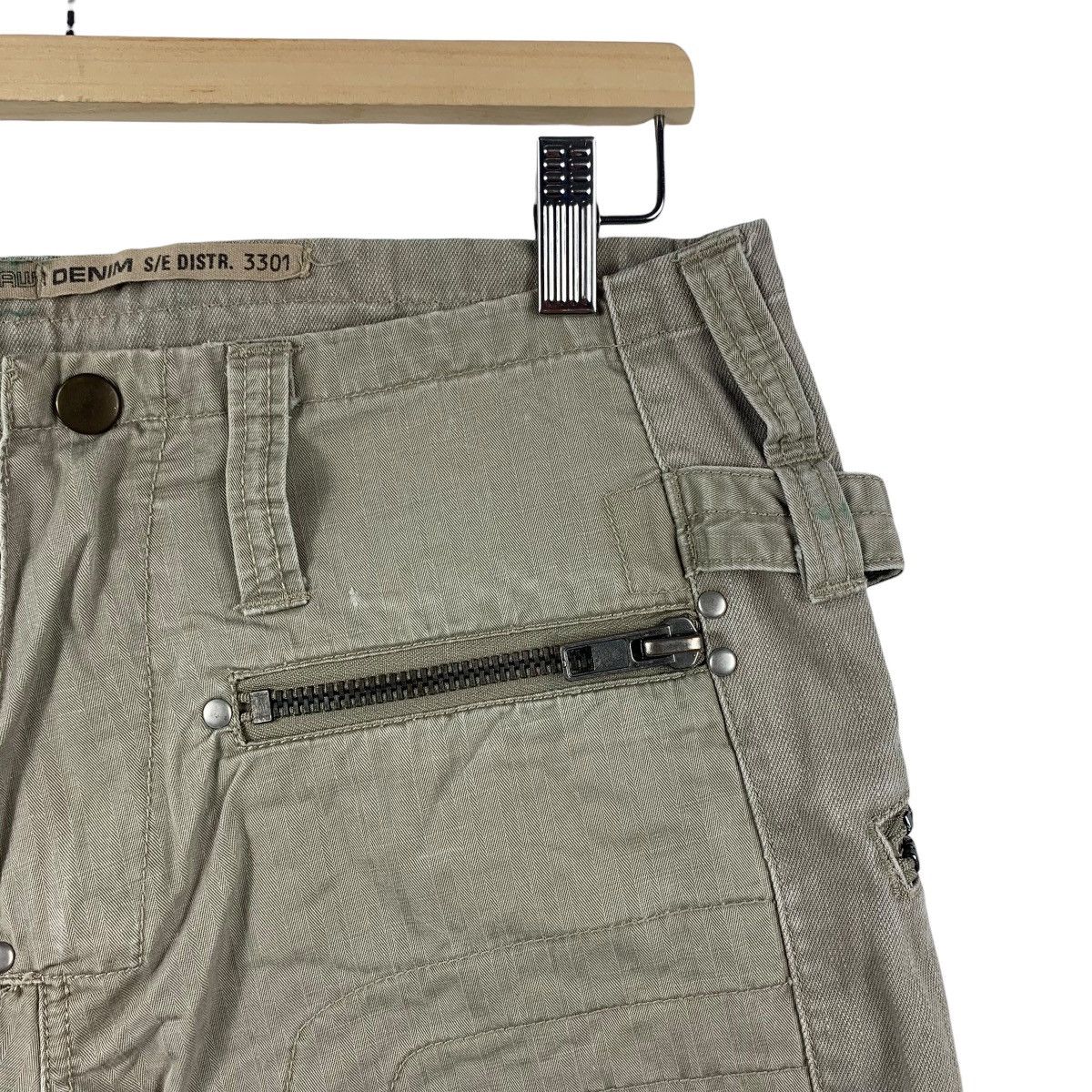 G-Star G-STAR Raw zipped khaki jeans pants Size US 31 - 7 Thumbnail