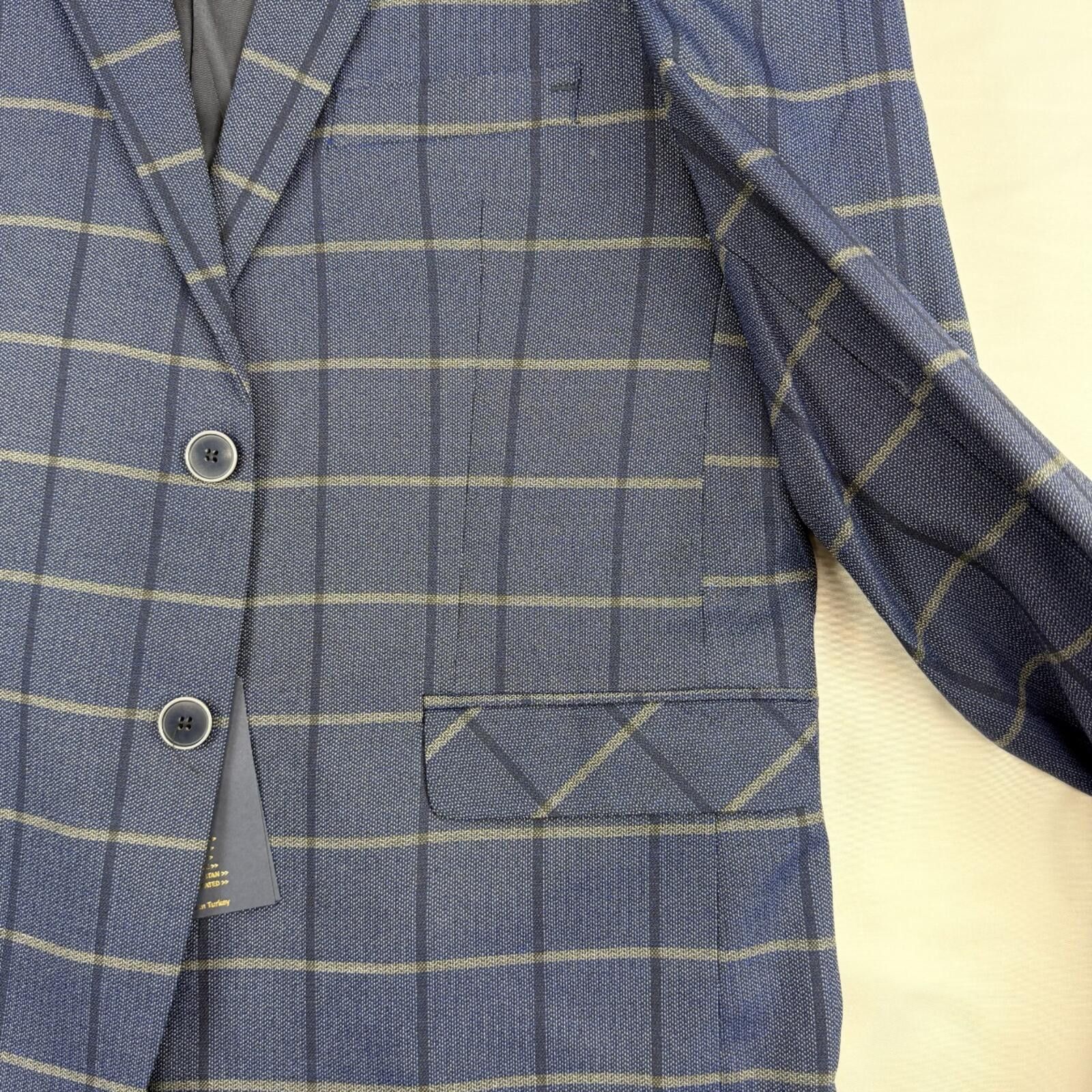 Other NEW Men’s Slim Fit Blazer Jacket - Smart Casual Size UK42 C4 Size 42R - 3 Thumbnail