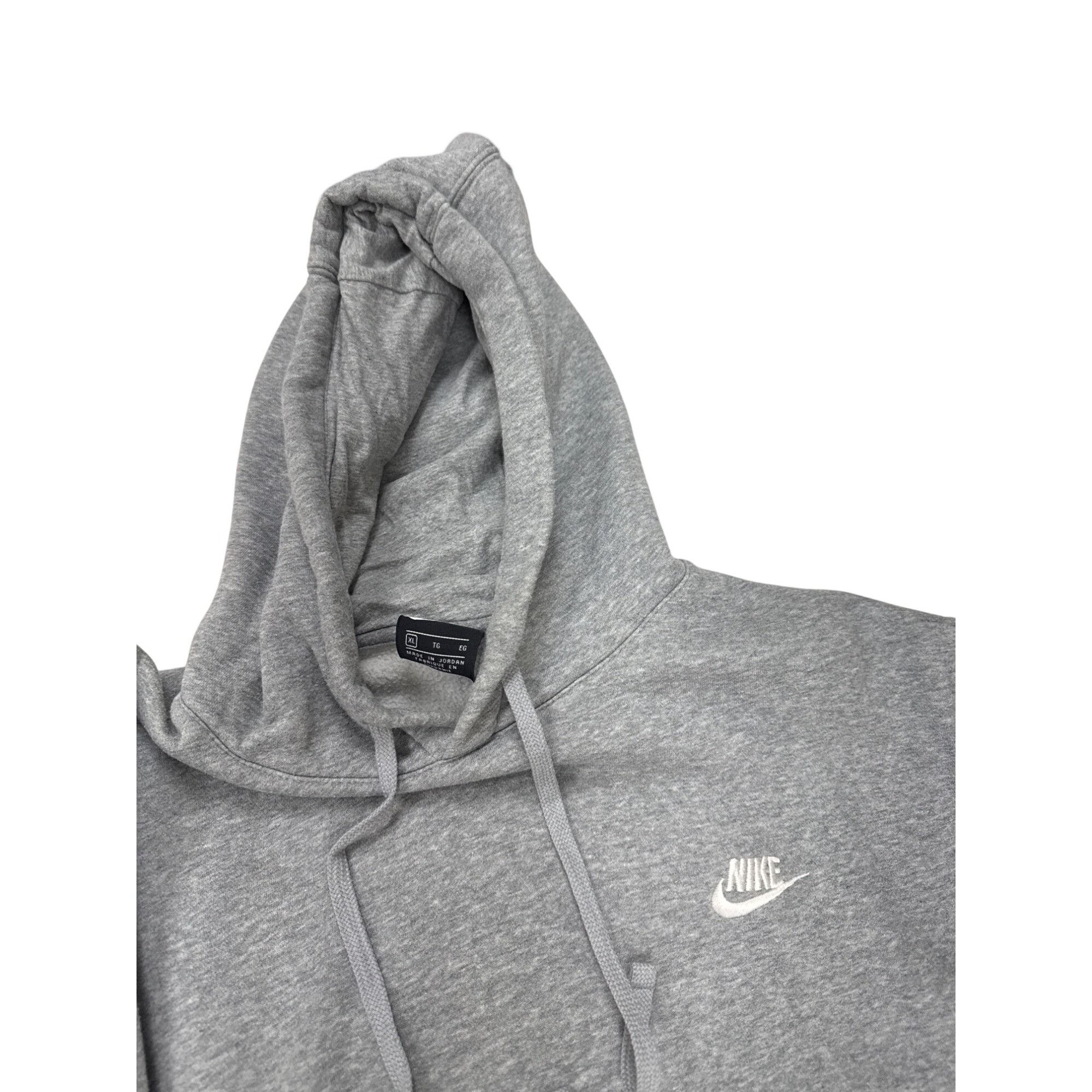 Nike Nike Mens Gray Hoodie Sweatshirt XL Cotton/polyester SKU 743 Size US XL / EU 56 / 4 - 4 Thumbnail