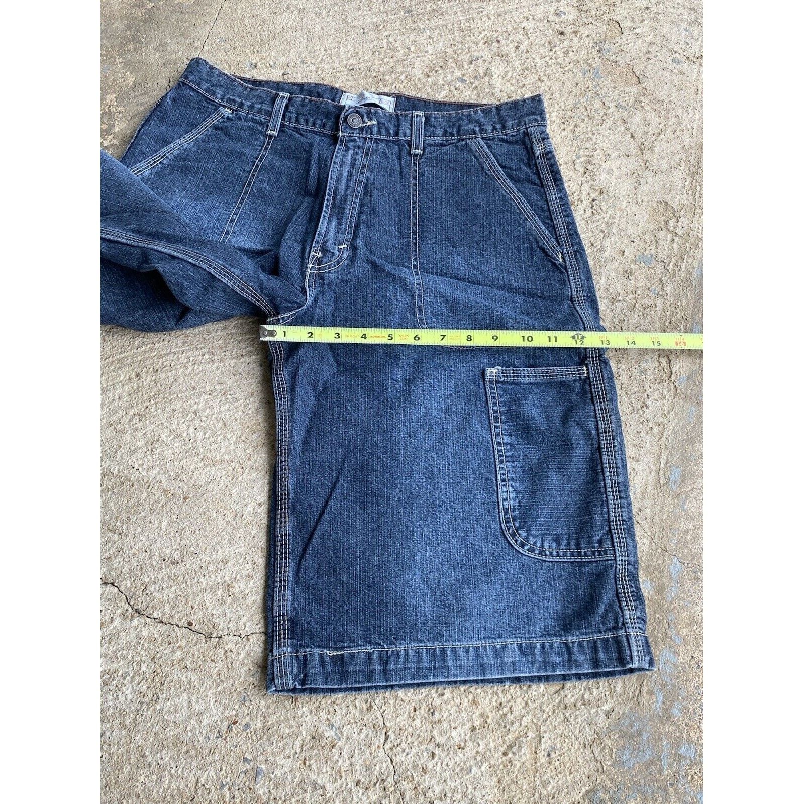 Levi's Vintage LEVIS Carpenter Jean Jorts 33 Denim Baggy Shorts Size US 33 - 10 Thumbnail