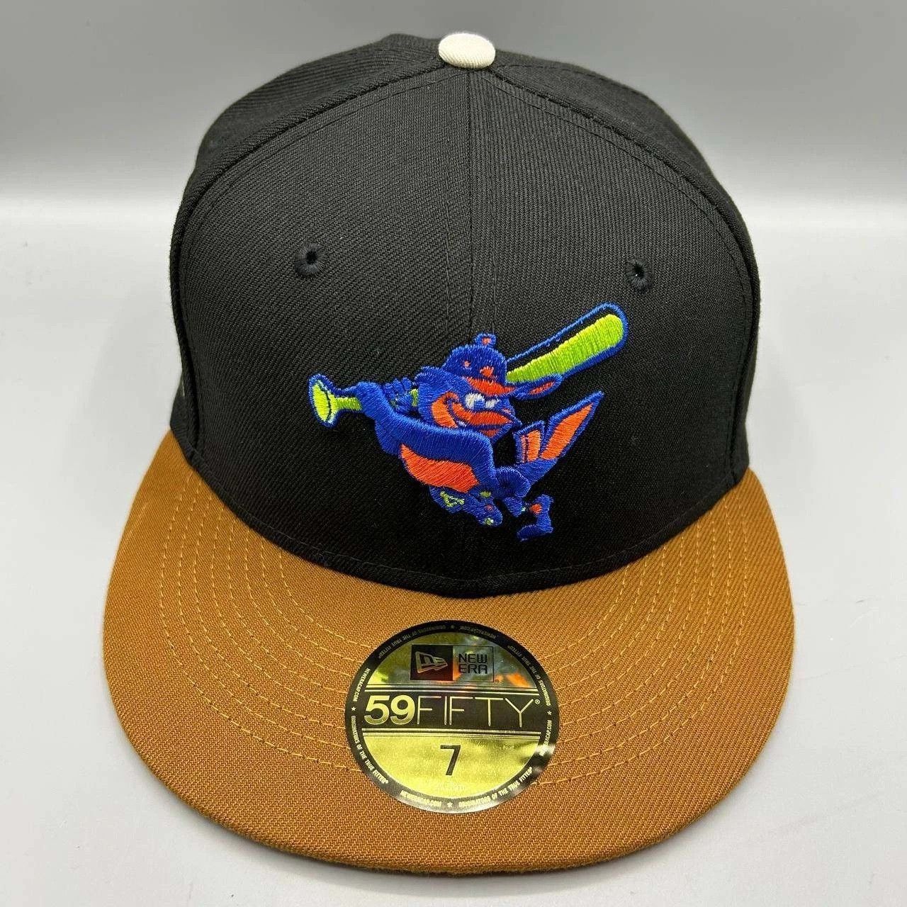 New Era Baltimore Orioles Gingerbread Hat Men 7 Black Fitted Cap New Size ONE SIZE - 2 Thumbnail