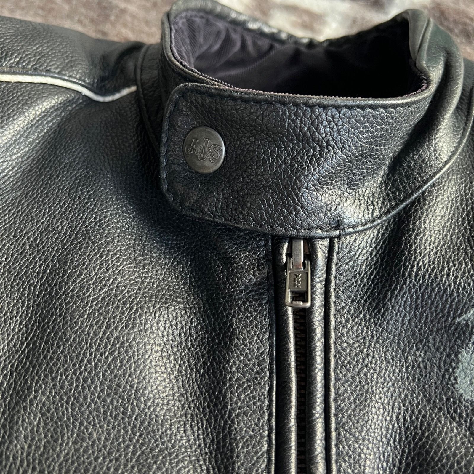 Genuine Leather Vintage Leather Motorcycle Jacket SC 1/14 Cafe Racer 9964AC Size US M / EU 48-50 / 2 - 7 Thumbnail