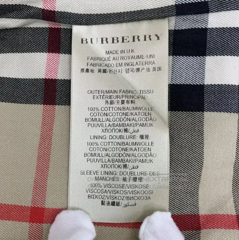 Burberry Burberry Women's Brown Cotton Trench Coat. Size S / US 4 / IT 40 - 6 Thumbnail