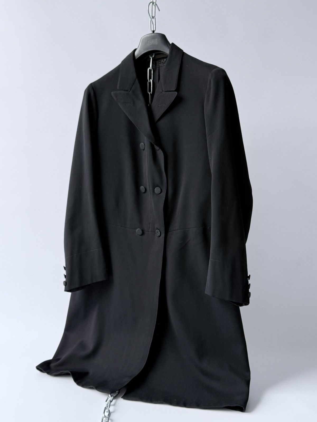 Vintage 1900s Early 20th Century Edwardian Era European Wool Coat Size US M / EU 48-50 / 2 - 1 Thumbnail