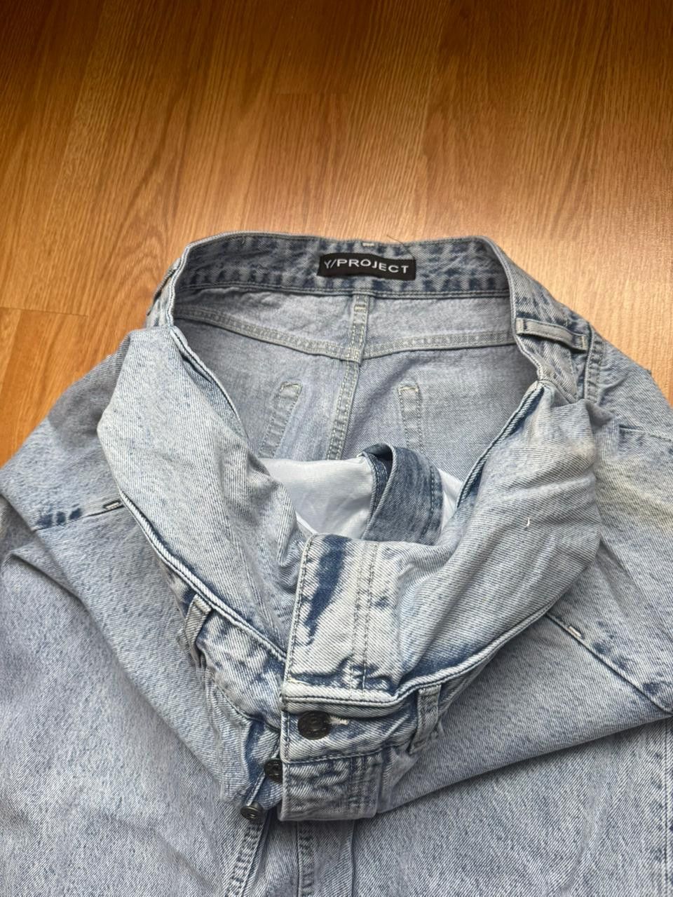 Y/Project CC28 Pop-up Denim Pant in Blue Size US 30 / EU 46 - 2 Thumbnail