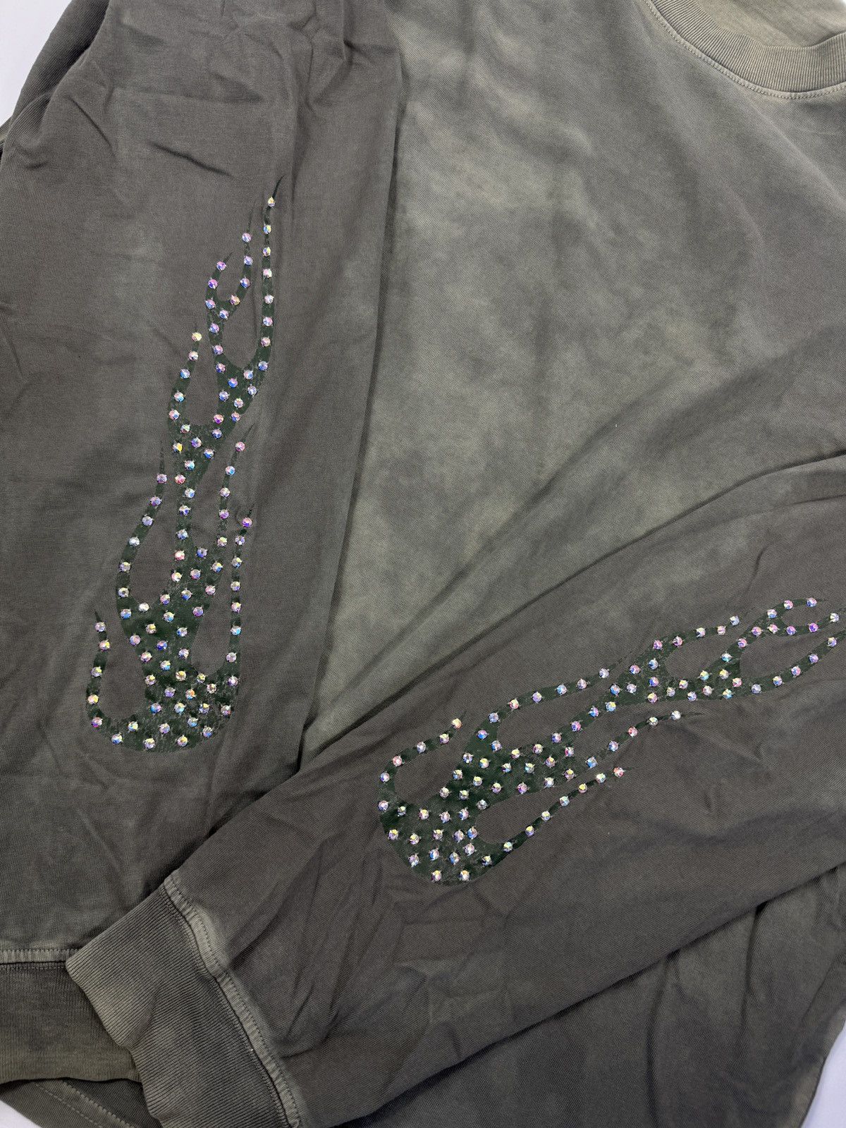 Bossi Sportswear 1/1 GEORGE CLINTON RHINESTONE DOUBLE DOUBLE LAYERED T-SHIRT Size US XXL / EU 58 / 5 - 8 Thumbnail