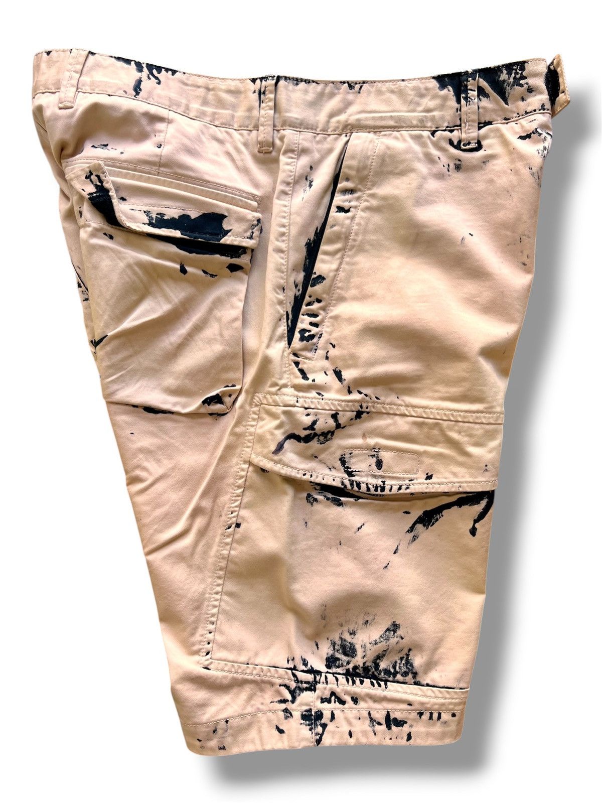 Stone Island Stone Island Hand Corrosion Cargo Shorts Type RE W30 Size US 30 / EU 46 - 10 Thumbnail